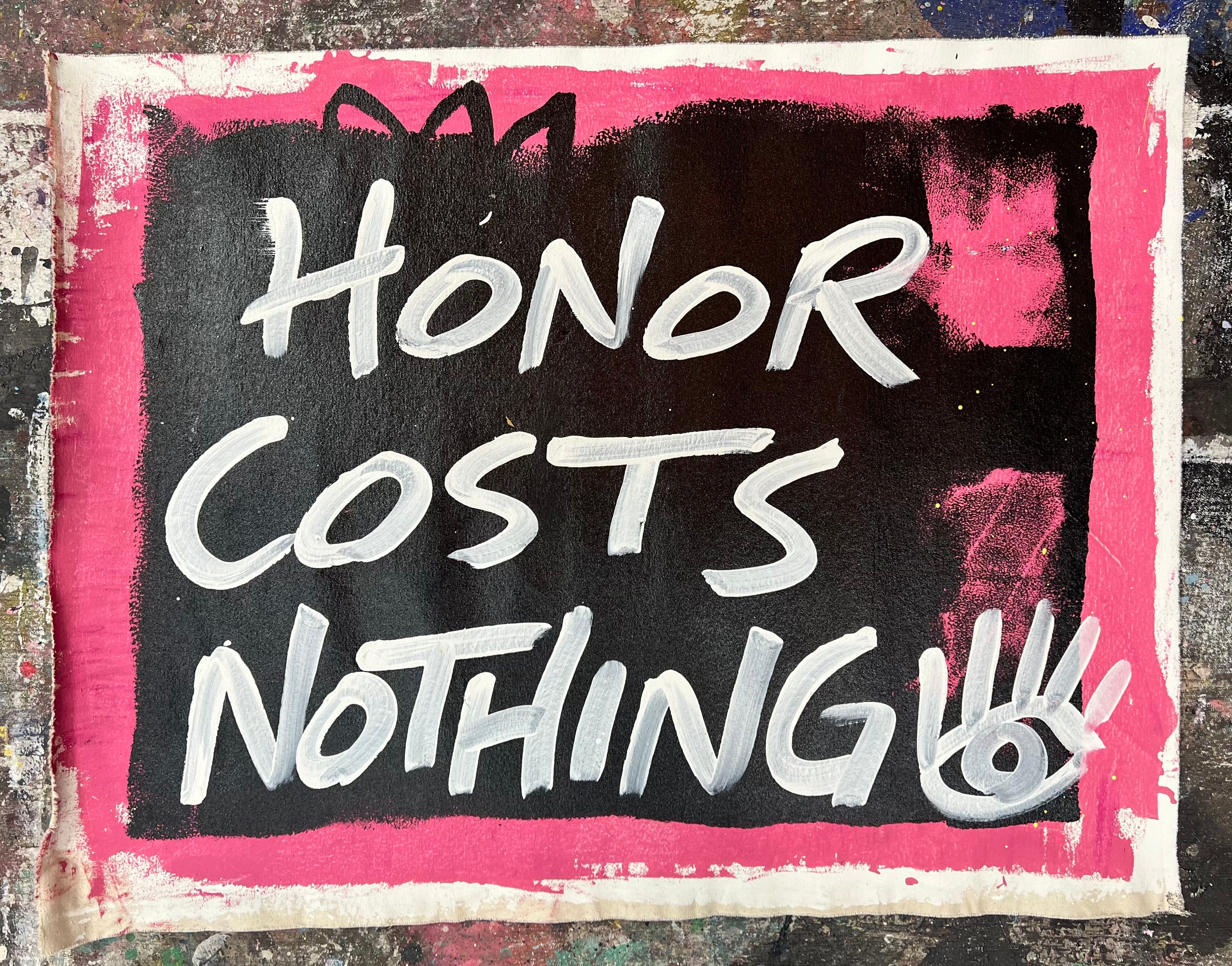 Honor Costs Nothing / Pink & Black Mantra / Wednesday Refresh / Februa ...