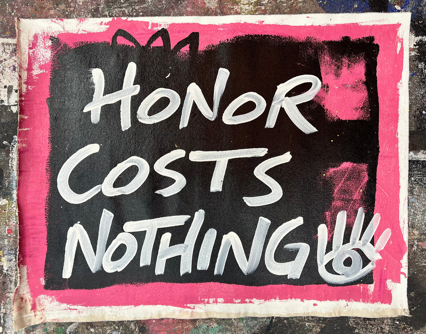 Honor Costs Nothing / Pink & Black Mantra / Wednesday Refresh / February 2026