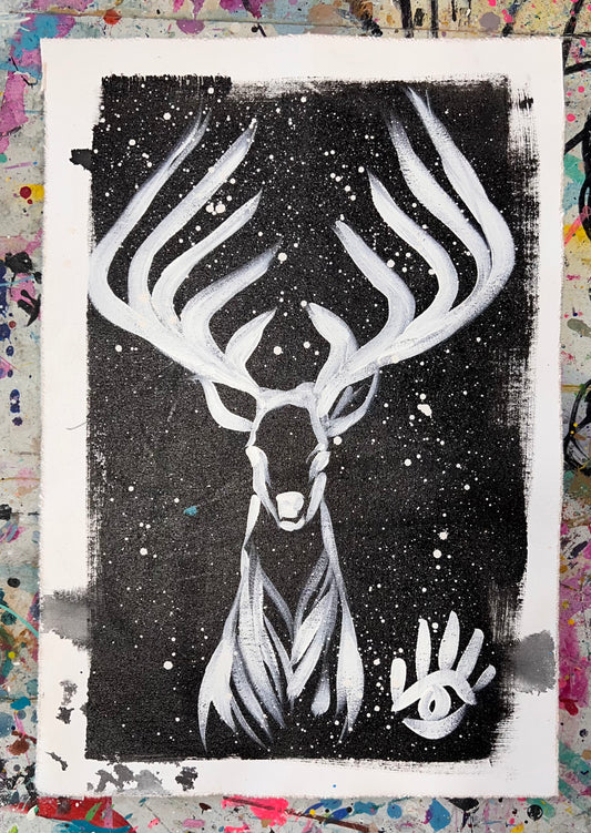 Now and Becoming / Black & White Stag / Wednesday Refresh / August 2025