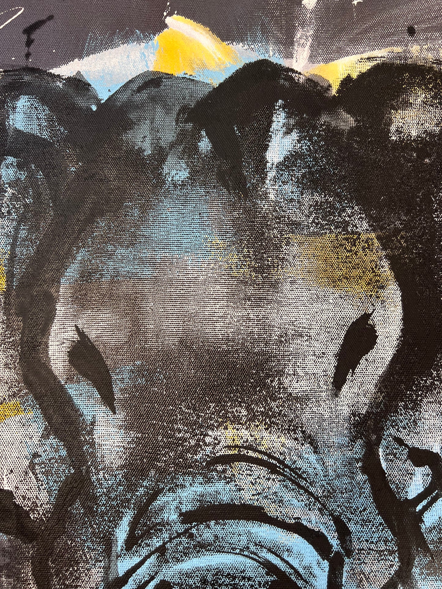 Now and Becoming / Screen Print Elephant / Sunday Collection / September 2025
