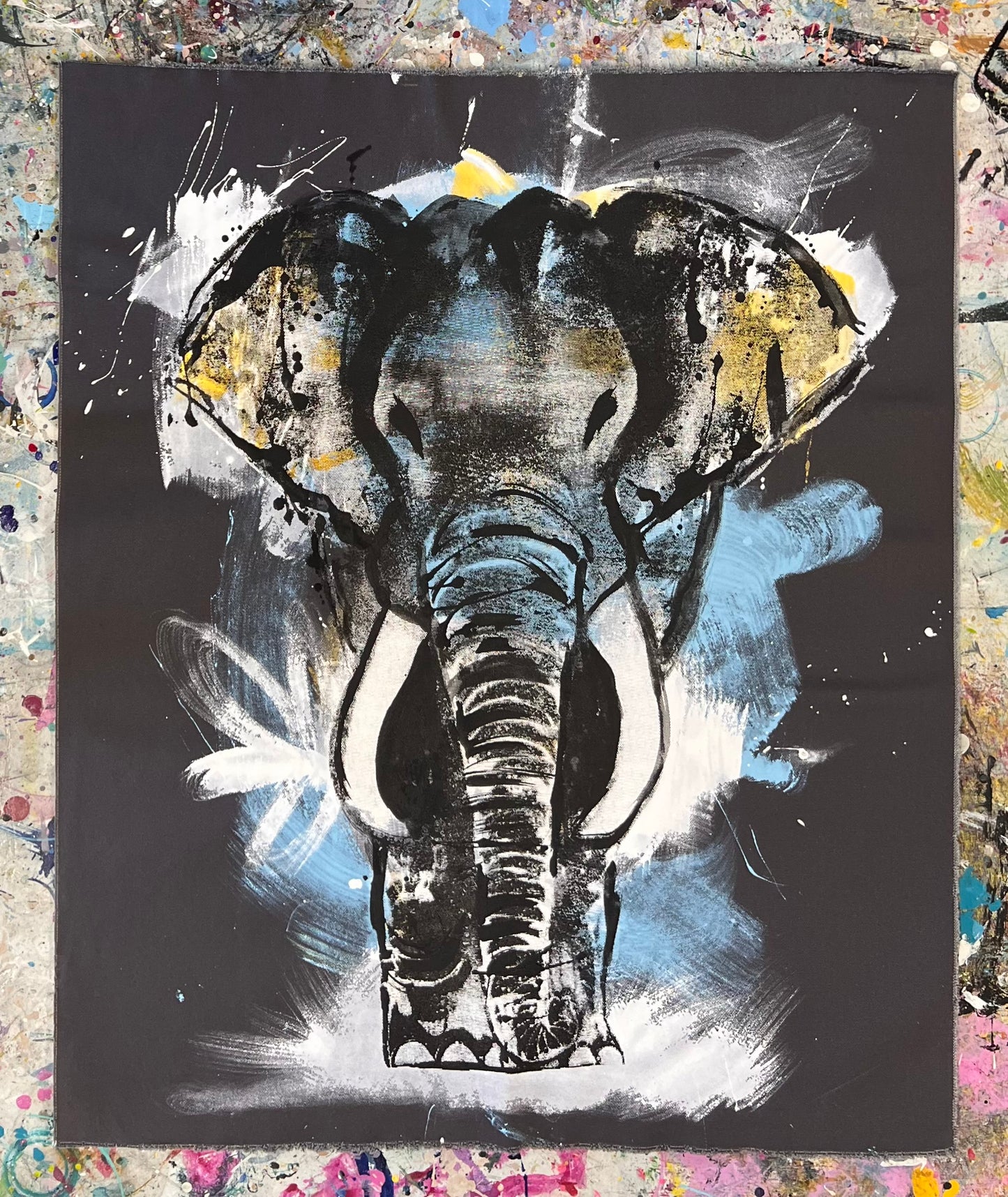 Now and Becoming / Screen Print Elephant / Sunday Collection / September 2025