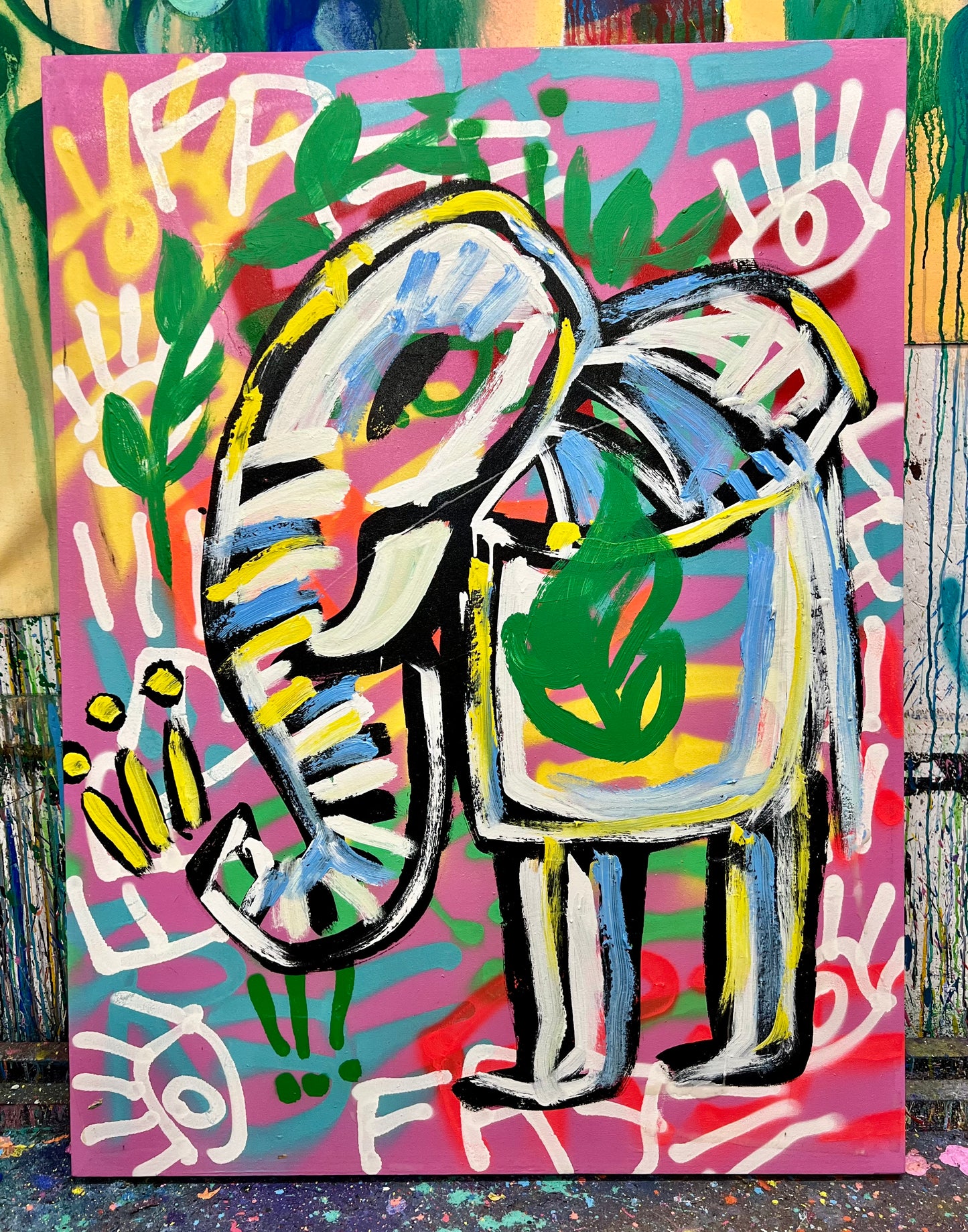 One Day at a Time / Graffiti Cave Elephant / Fall 2024