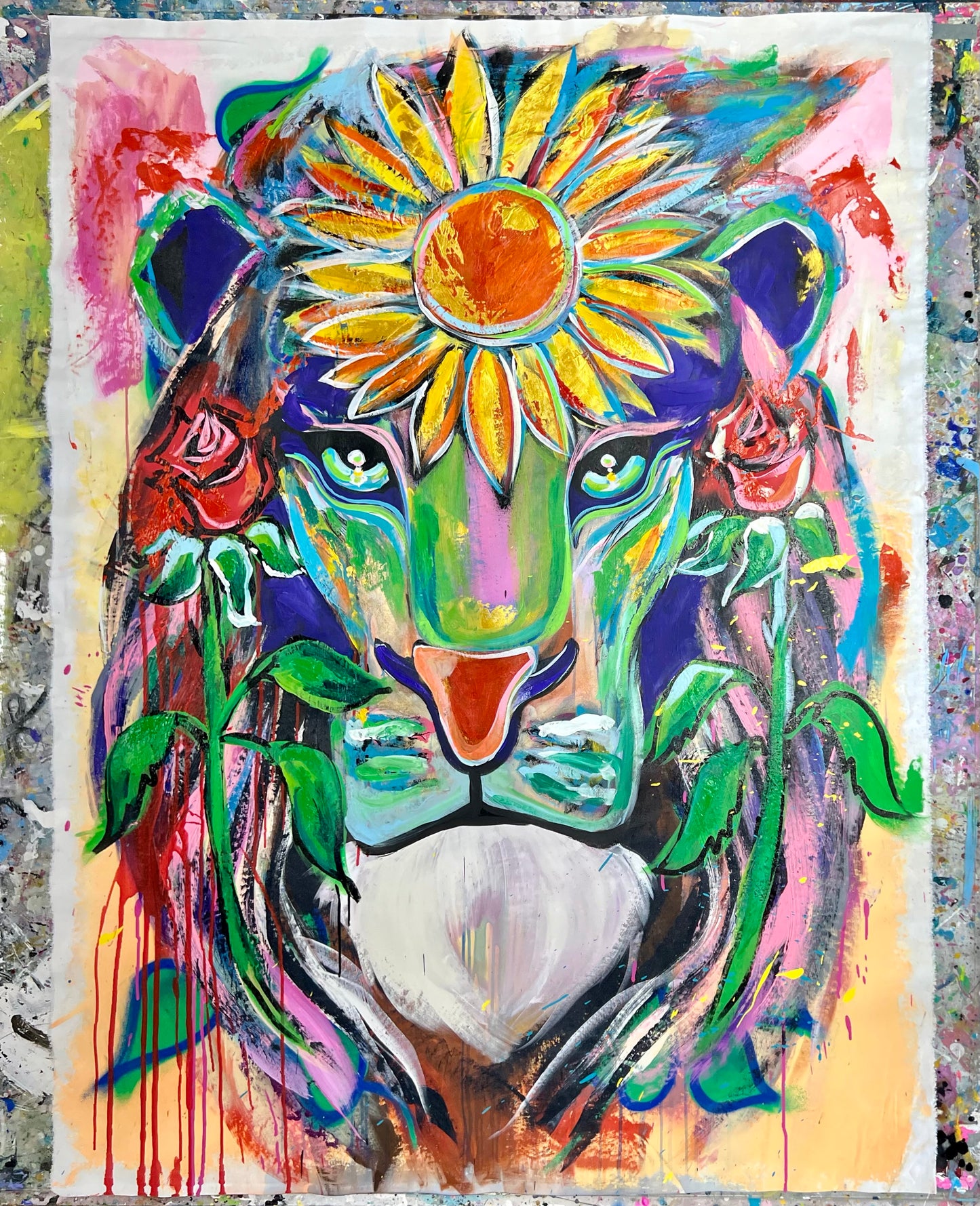 Amazing Things / Sunflower Lion/ July 2024