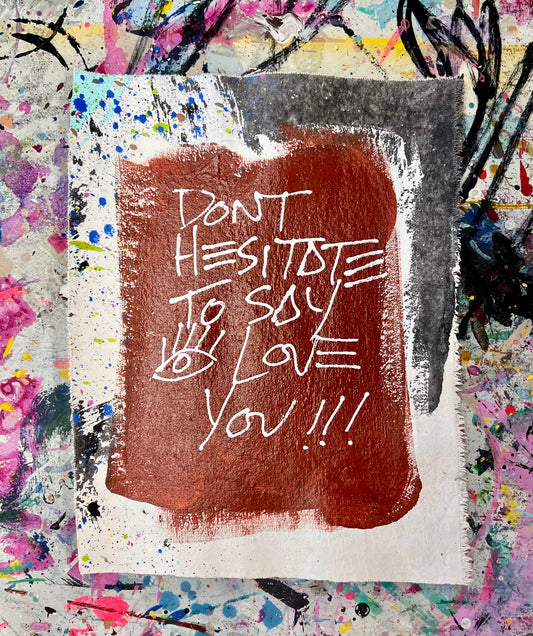 Say I Love You / Abstract Mantra 2 / BOGO Originals / August 2025