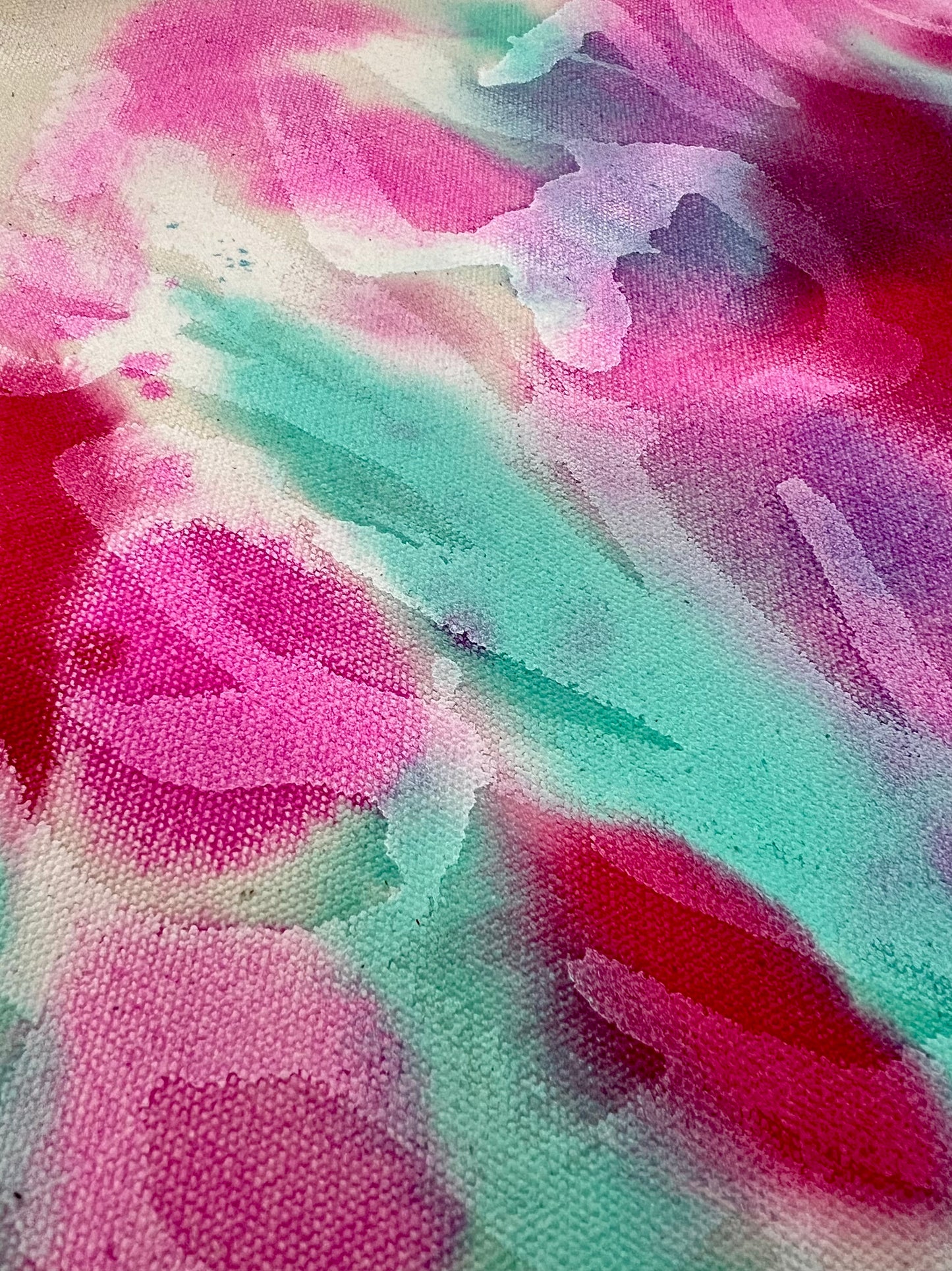 Floral Pace / Color Wash Abstract Bouquet / Wednesday Refresh / February 2026