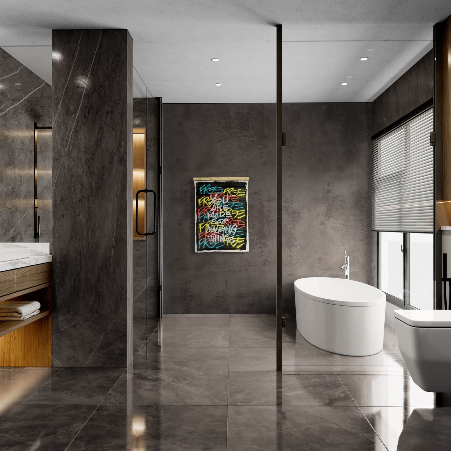 Amazing Things / Graffiti Mantra Banner / Wednesday Refresh Collection / February 2026