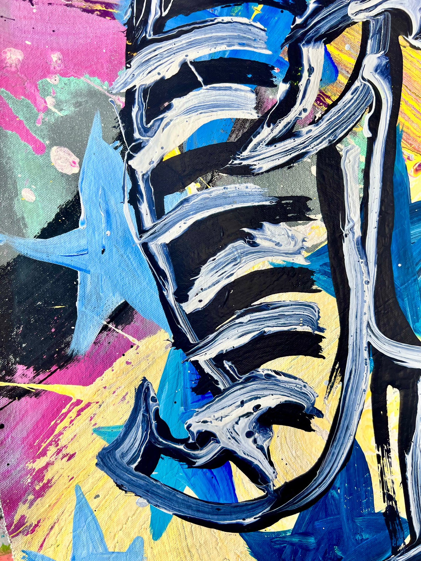 Beautiful and Free / Abstract Cave Elephant / April 2026