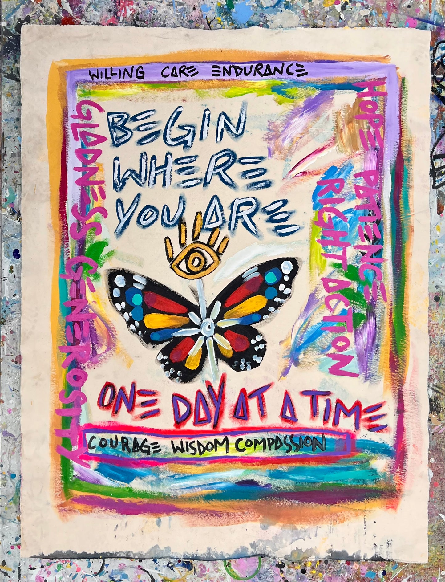 Begin Where You Are / Portrait Skyline / Sunday Collection / November 2025