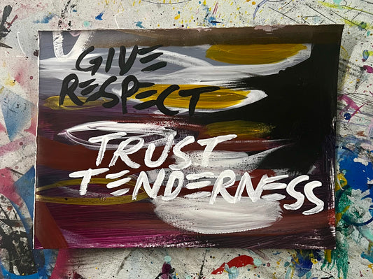Trust Tenderness / Archival Paper Mantra / BOGO Originals / January 2026