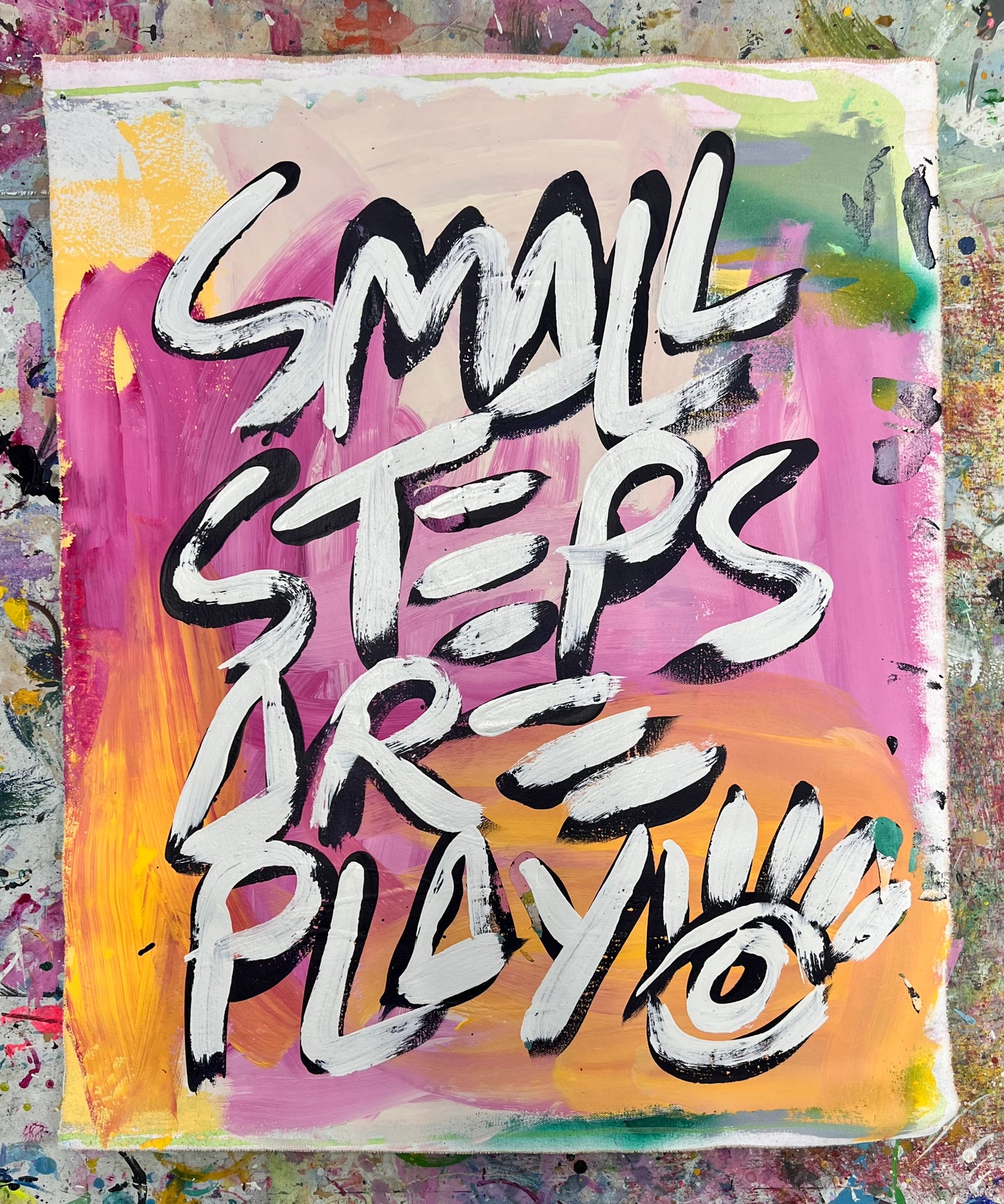 Small Steps Are Play / Abstract Mantra / June 2026