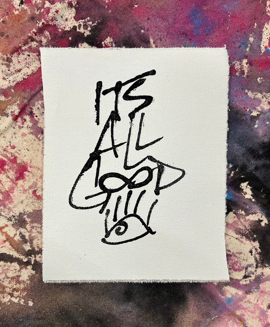 Its All Good / Black & white pocket art / January 2024