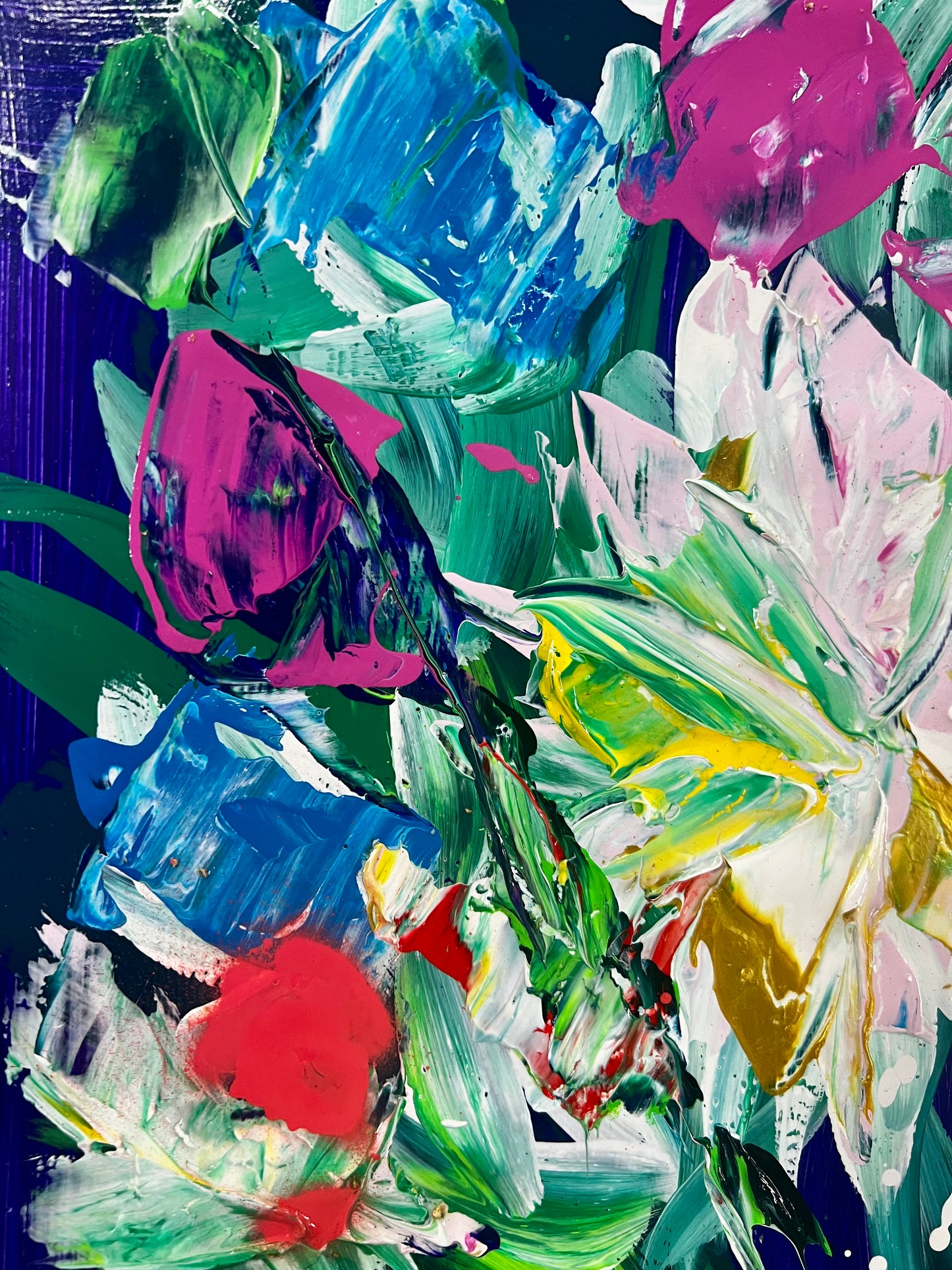 Courage to be Tender / Purple / Archival Paper Bouquet / Sunday Collection / January 2026