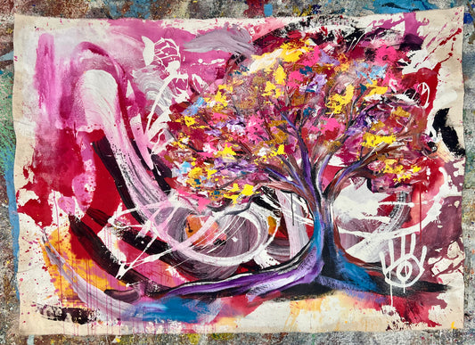 Being Behold Beholding / Abstract Tree / Featured Originals / November 2025