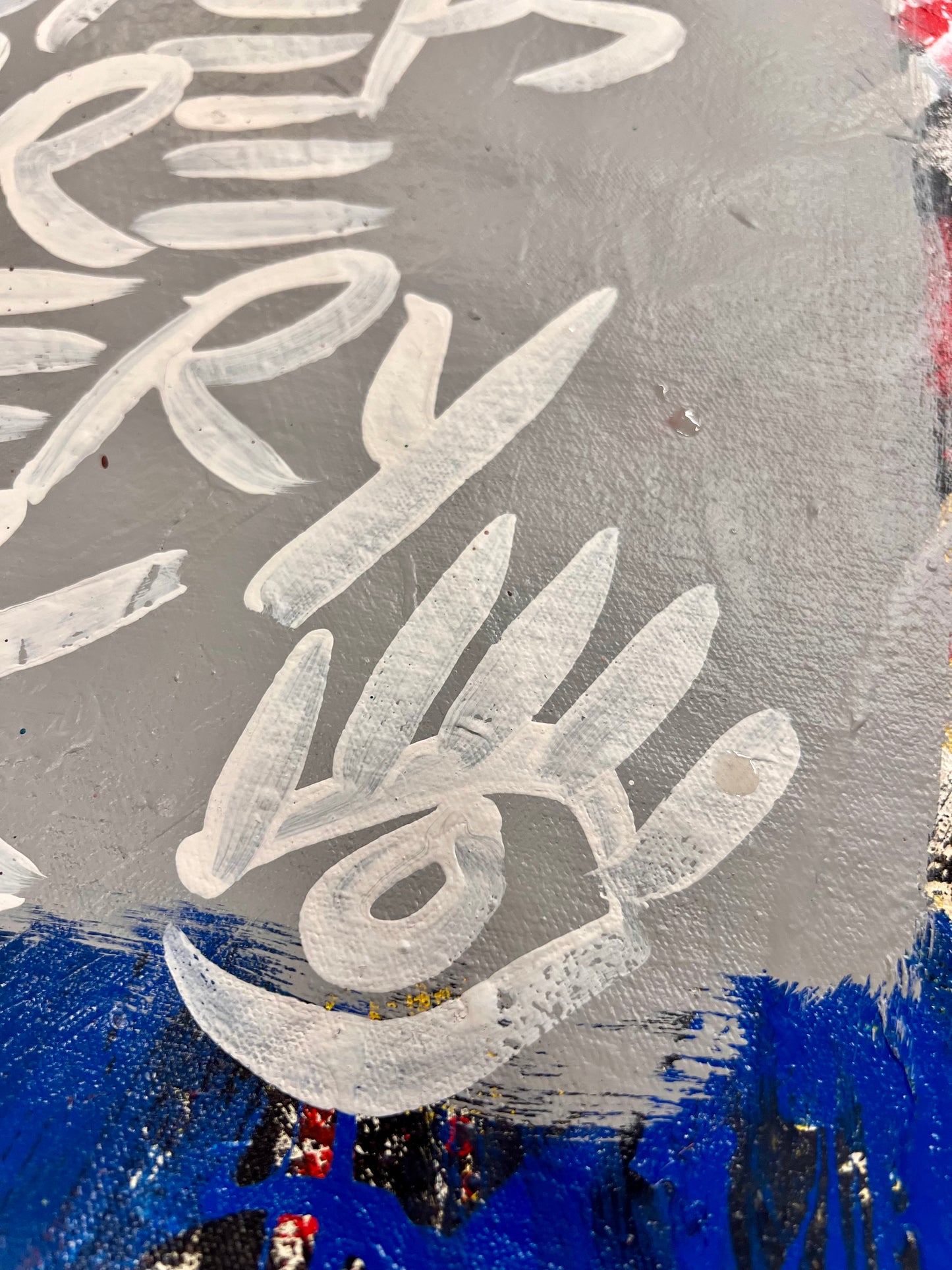 Small Steps / Red, Yellow, & Grey / Abstract Mantra / June 2026