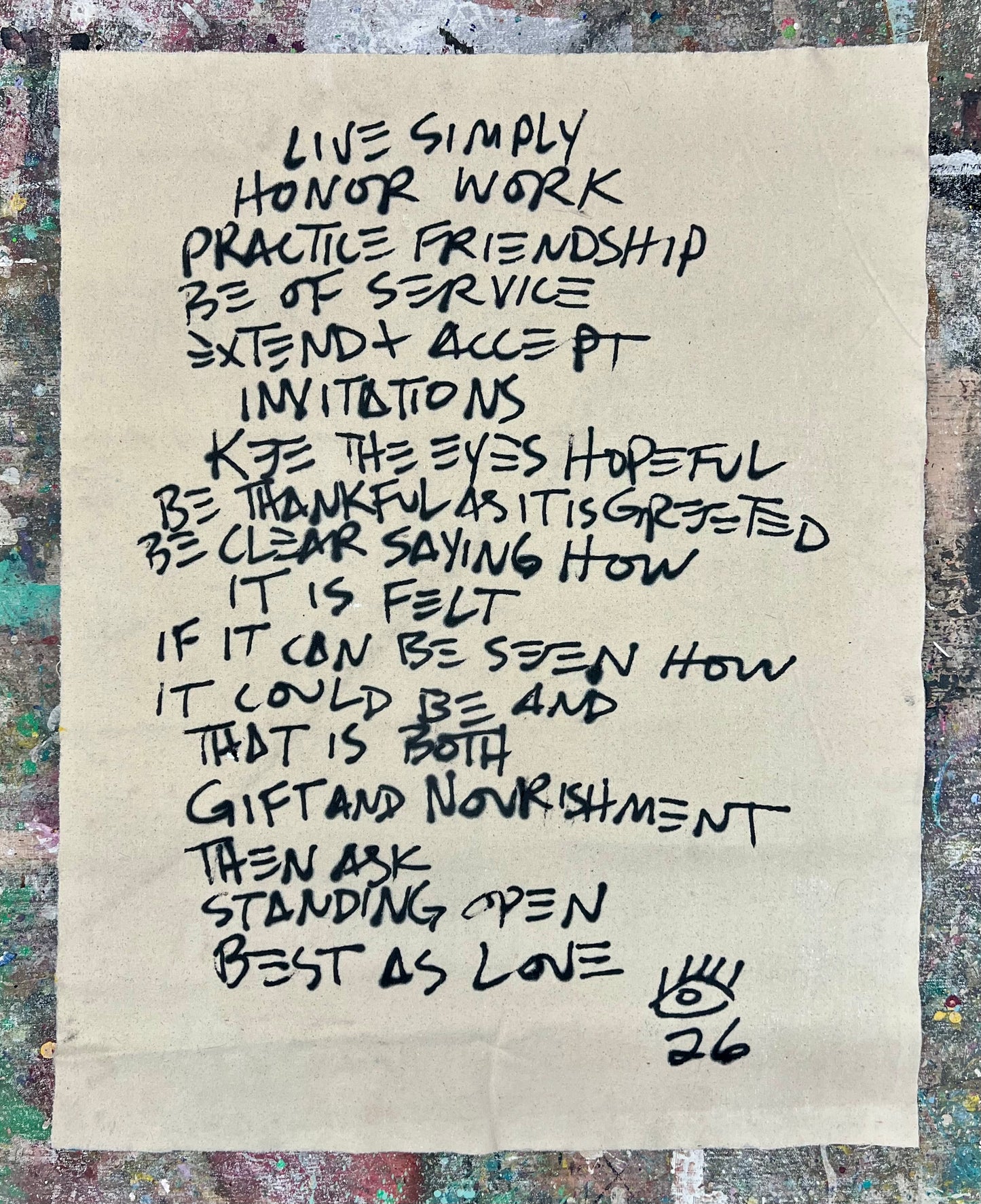 Small Steps + The Art / Mantra / March 2026