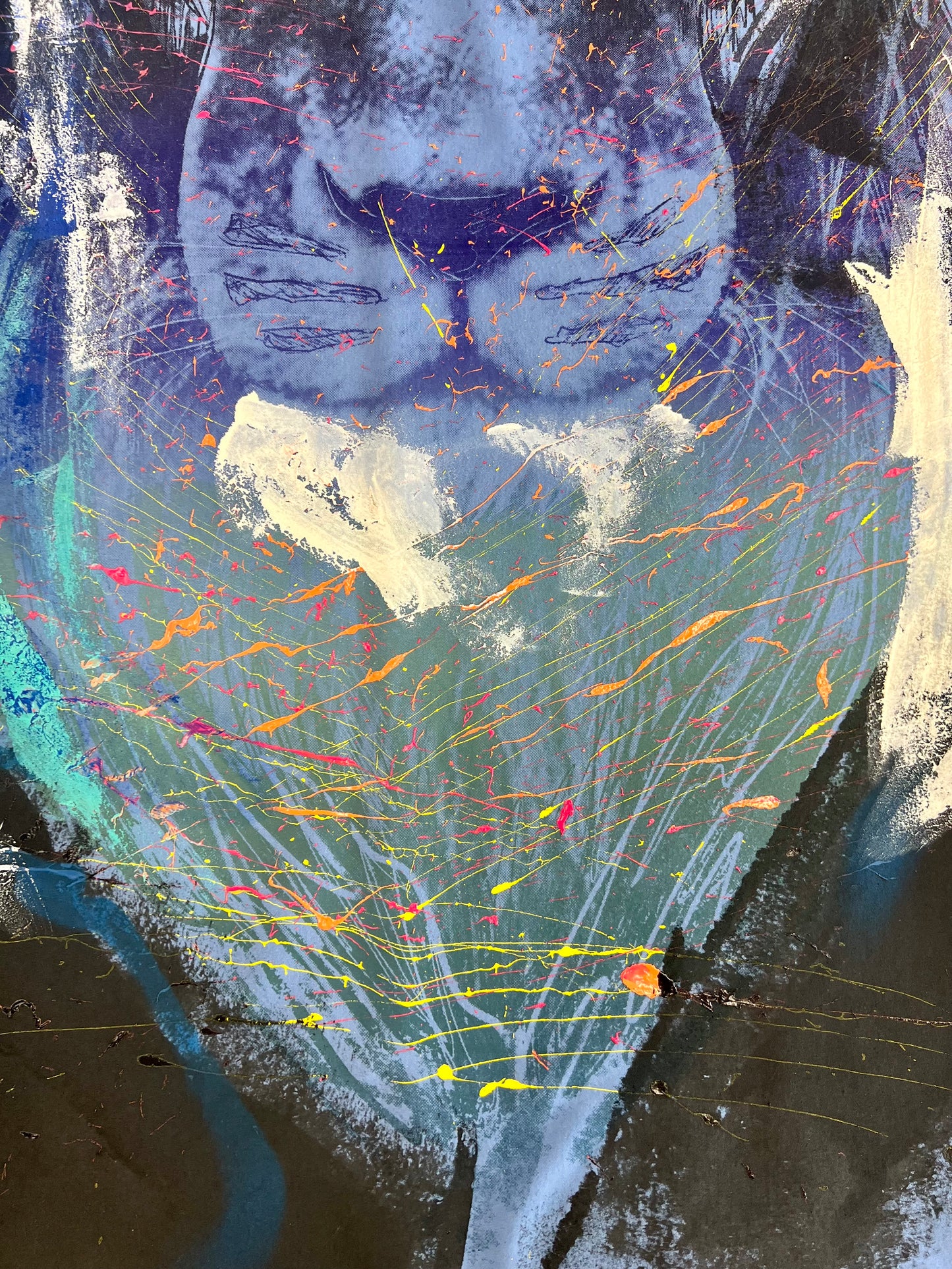 Amazing Things / Winter Lion Tapestry / May 2024