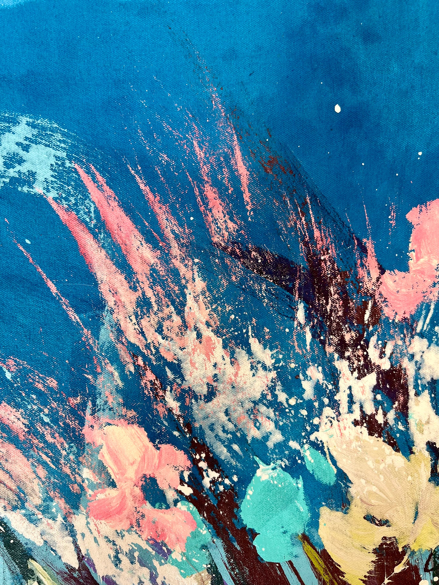 Prepare for Good Things / Blue / Floral Landscape / June 2026