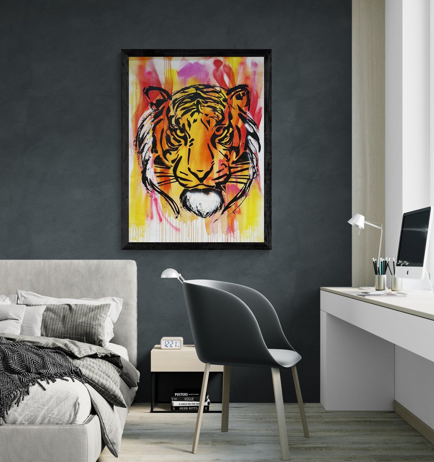 Eyes On It / Throwback Spray Paint Tiger  / Farewell 2025 Collection