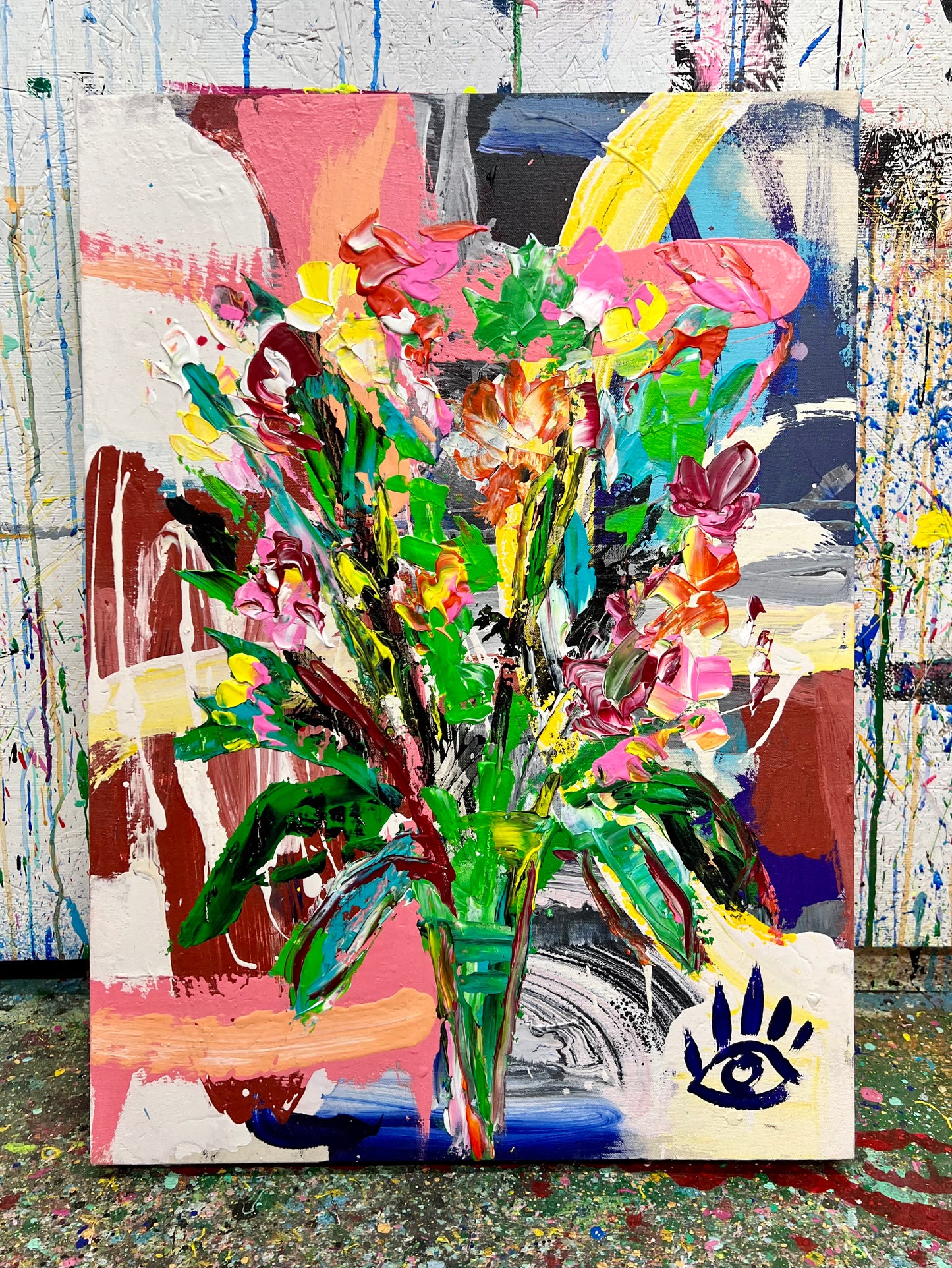 Love as Patience / Abstract Bouquet / November 2023