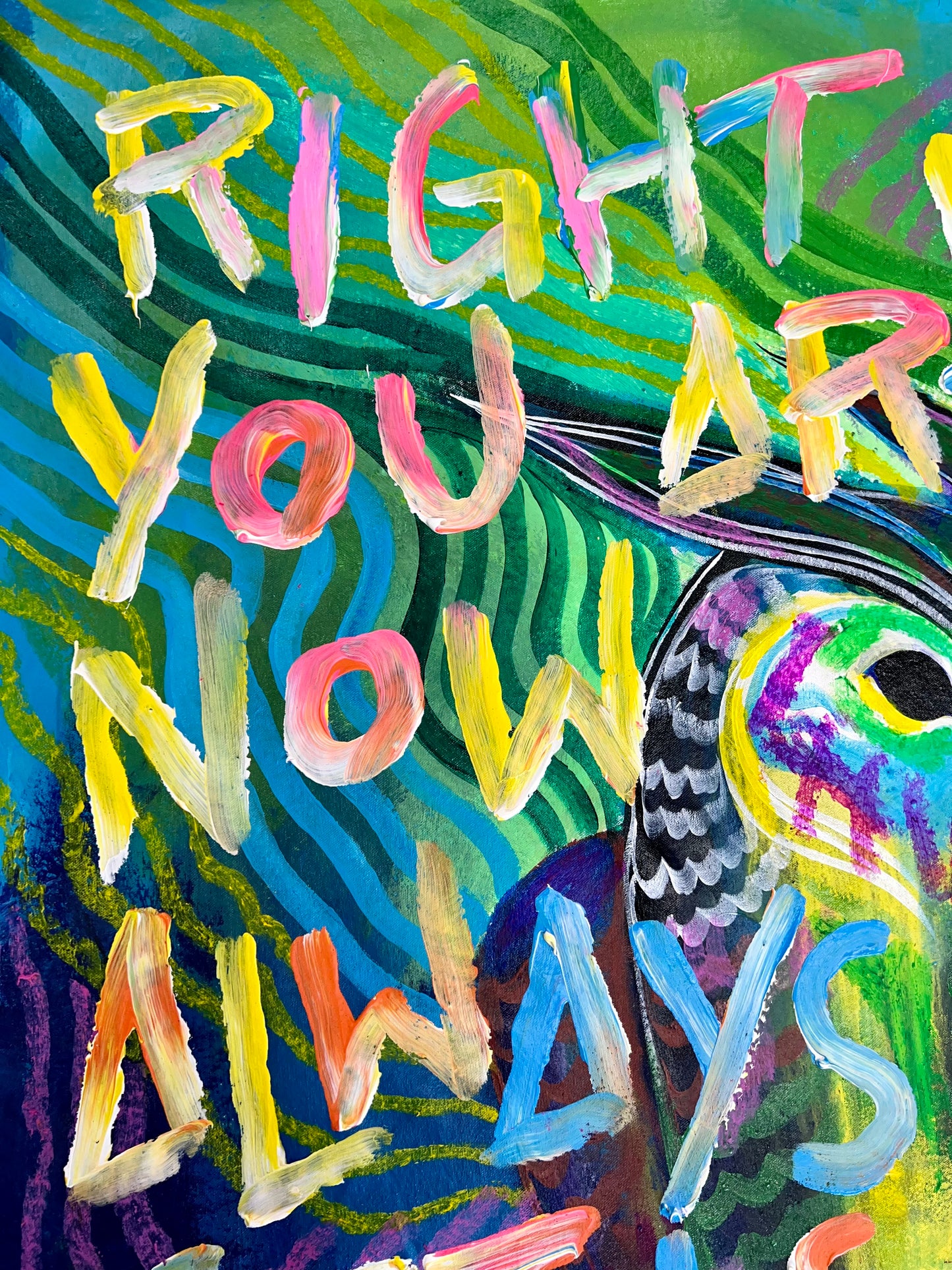 Right Where You Are Now / Owl / May 2024