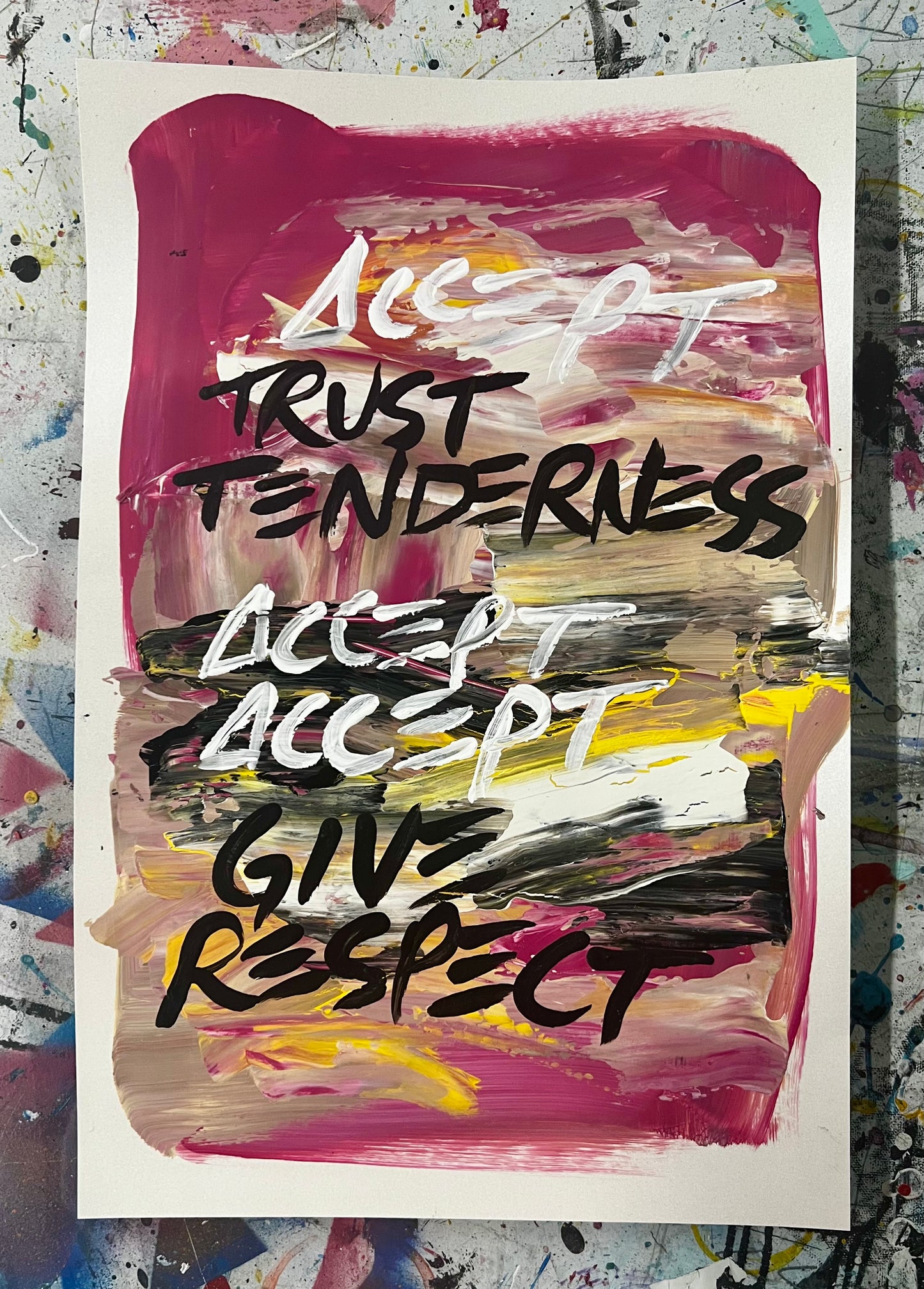 Accept / Archival Paper Mantra / BOGO Originals / January 2026