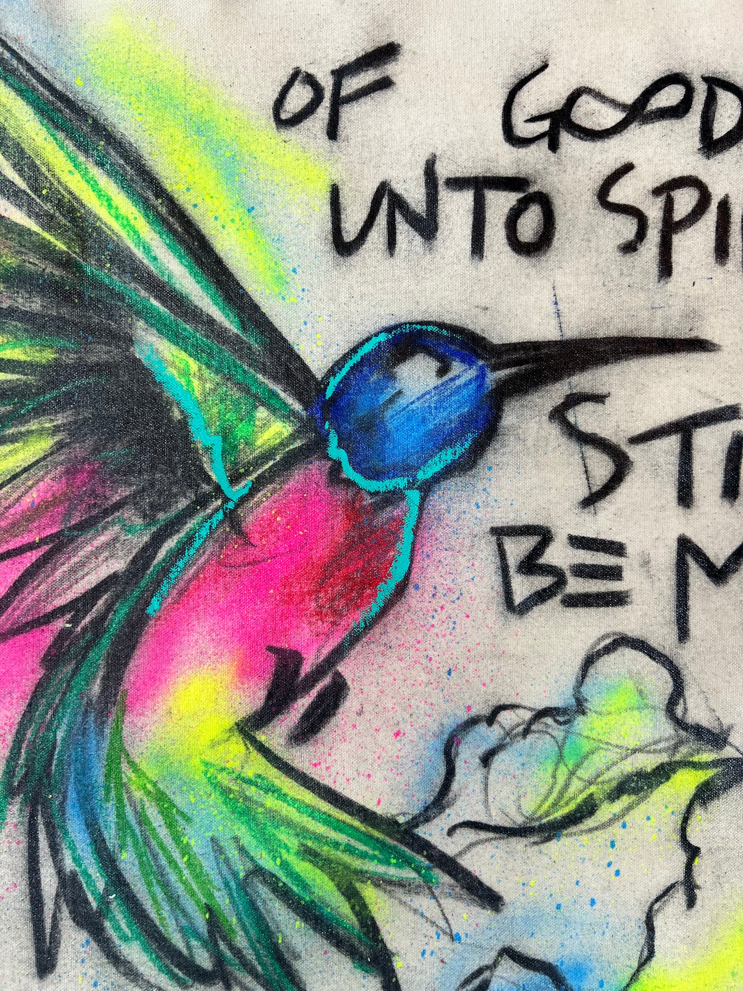 Goodness Unto Spirit / Hummingbird Sketch / Wednesday Refresh / February 2026
