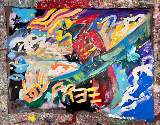 Being Alive / Cardinal Skyscape / May 2025