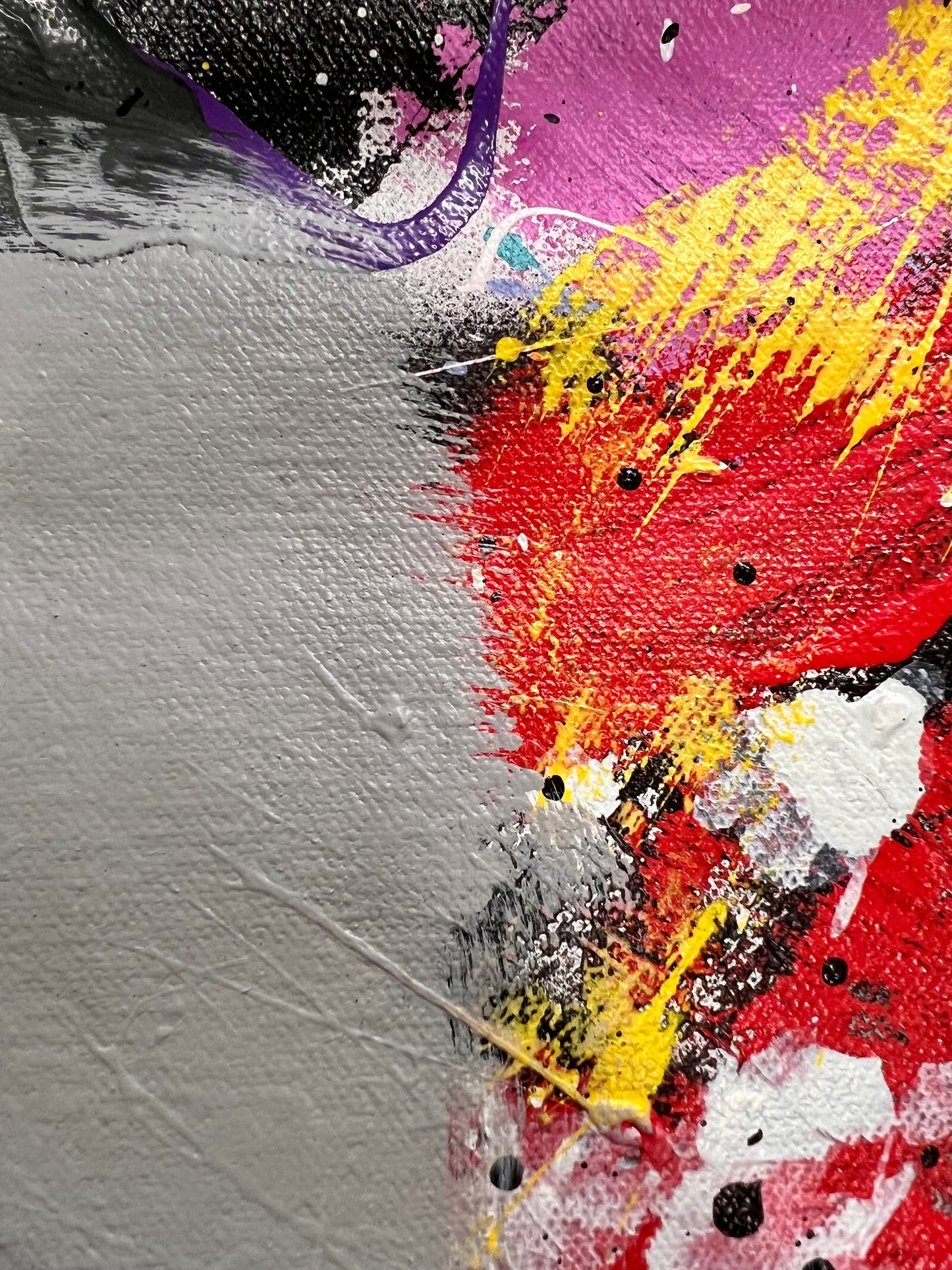 Small Steps / Red, Yellow, & Grey / Abstract Mantra / June 2026