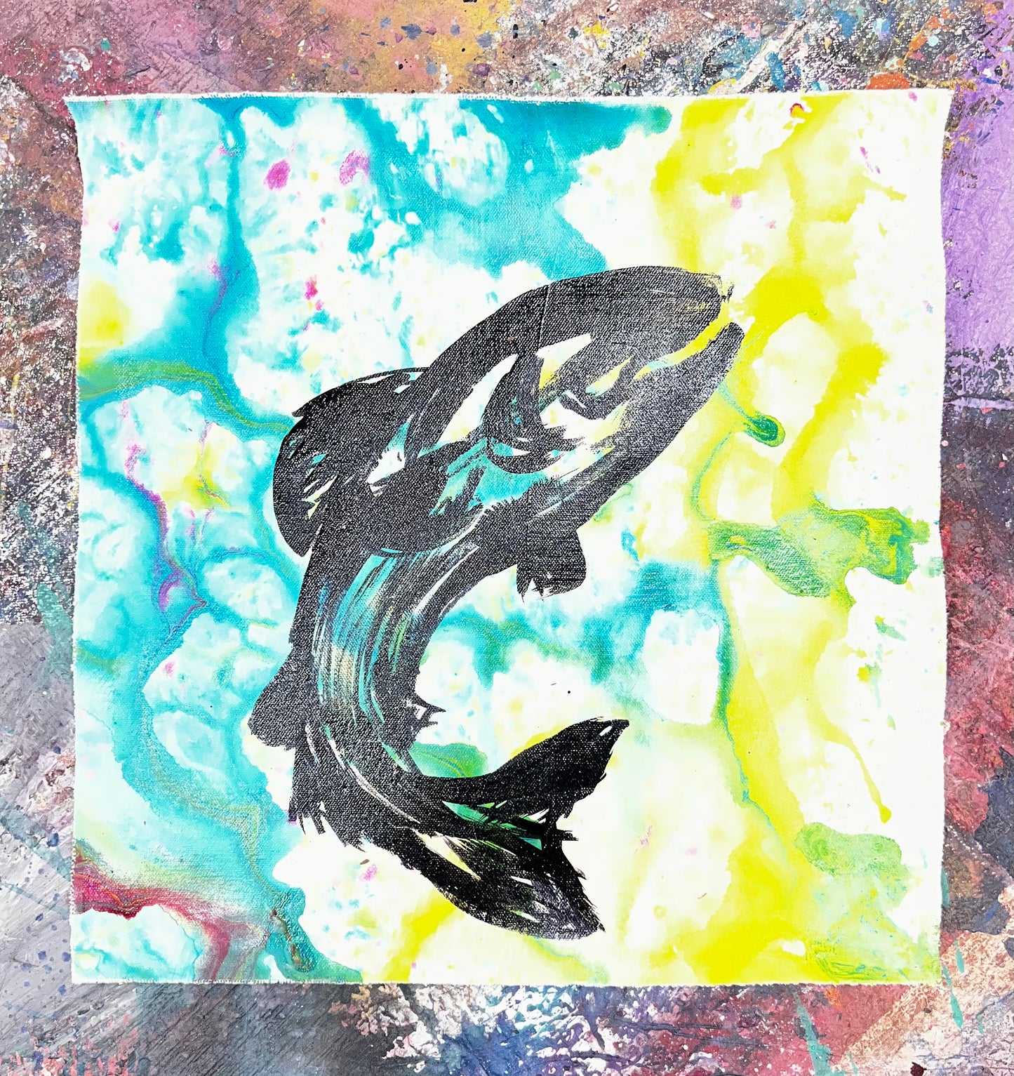 Colorwash Fish Sketch / Wednesday Refresh / January 2026