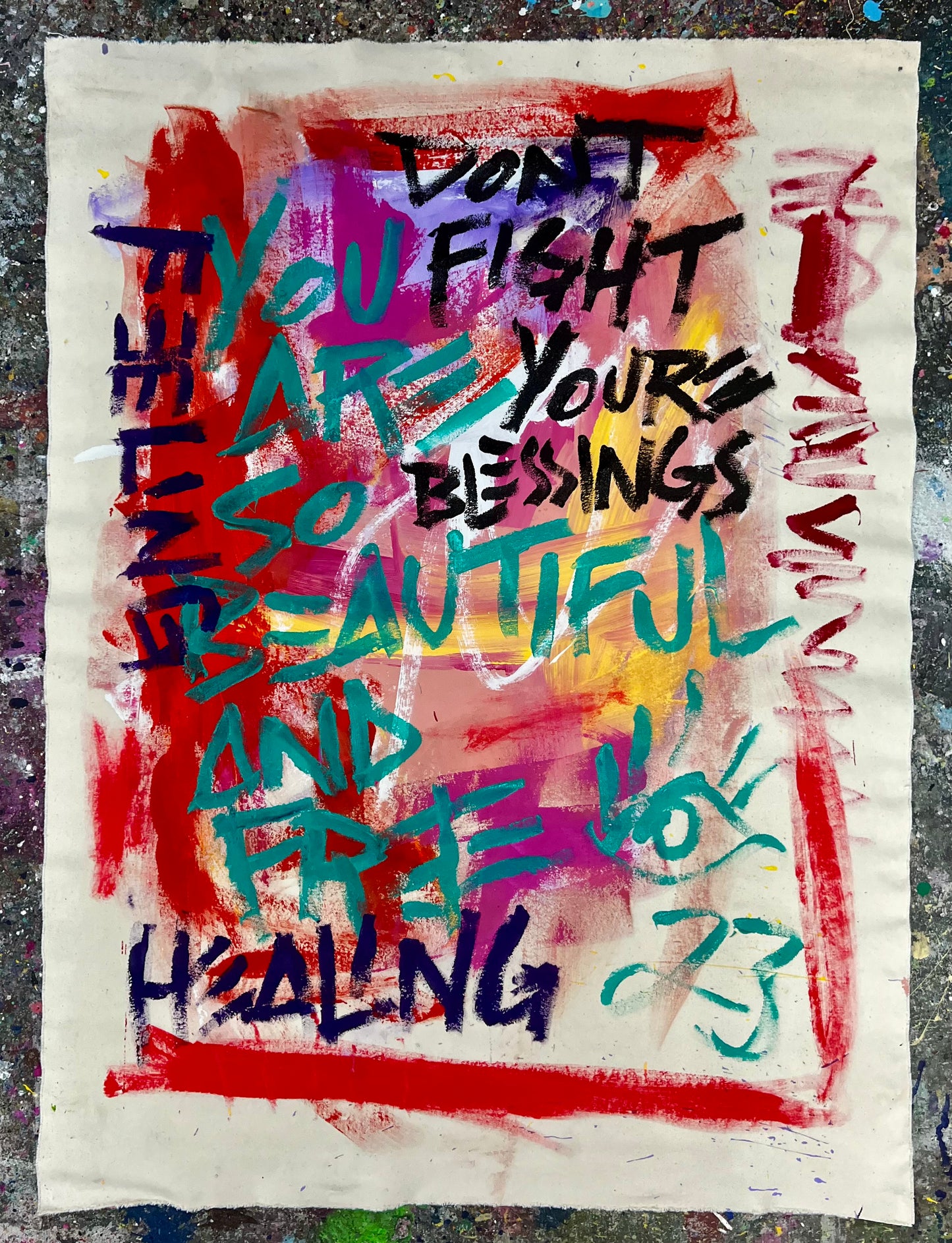 Don’t Fight Your Blessings / Flower Field / Sunday Collection / February 2026