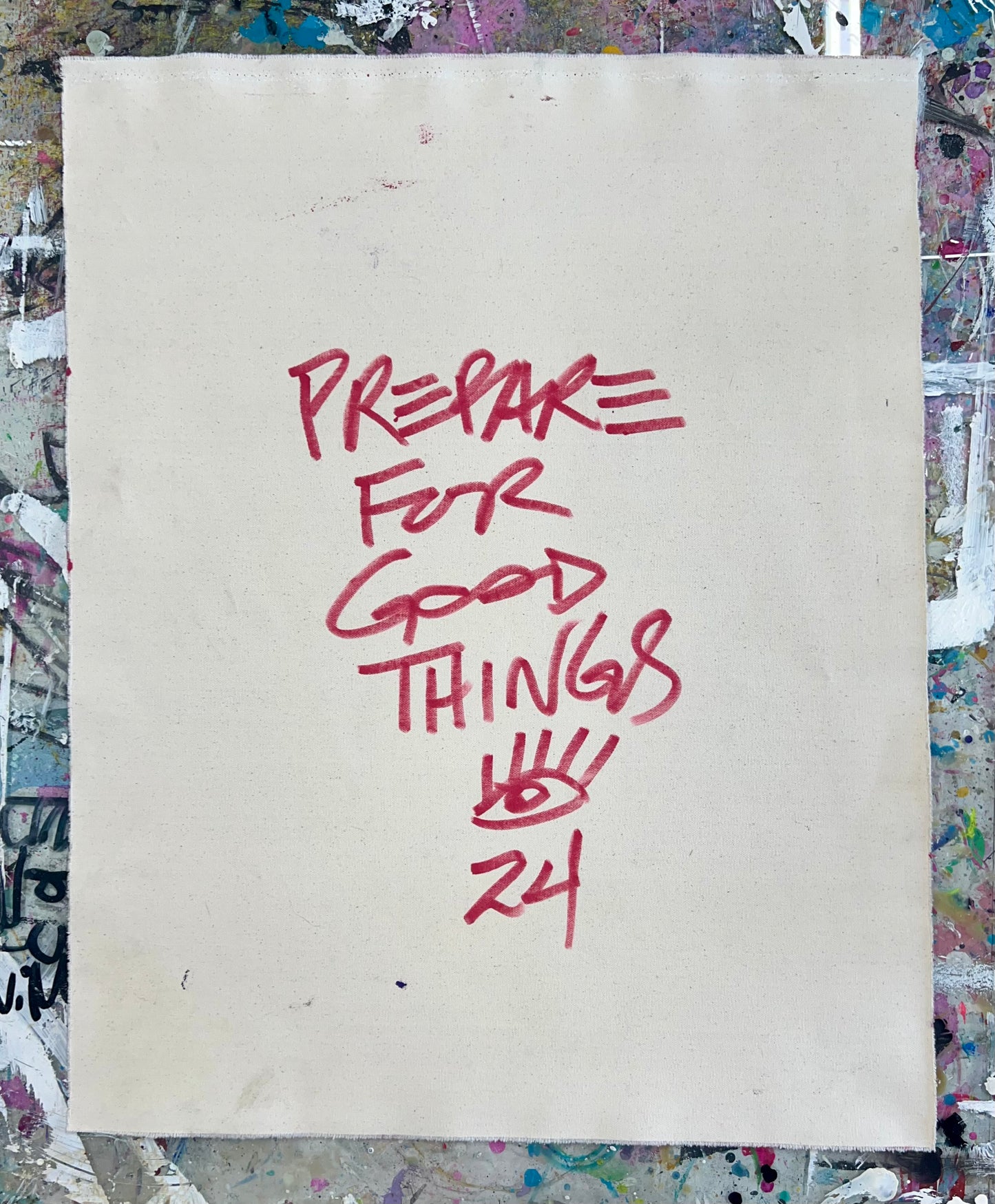 Prepare For Good Things / Fuchsia Giraffe / March 2024