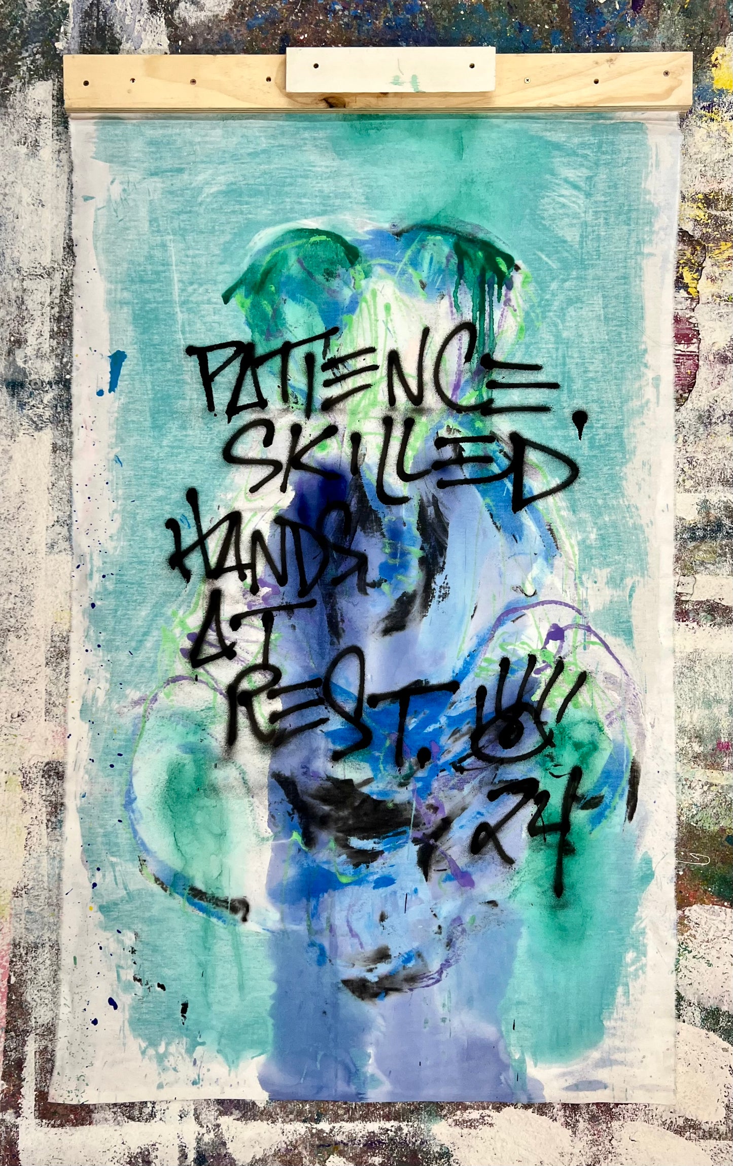 Patience Skilled Hands at Rest / Enlightened Elephant Banner / February 2024 / DeFer Troy Hill