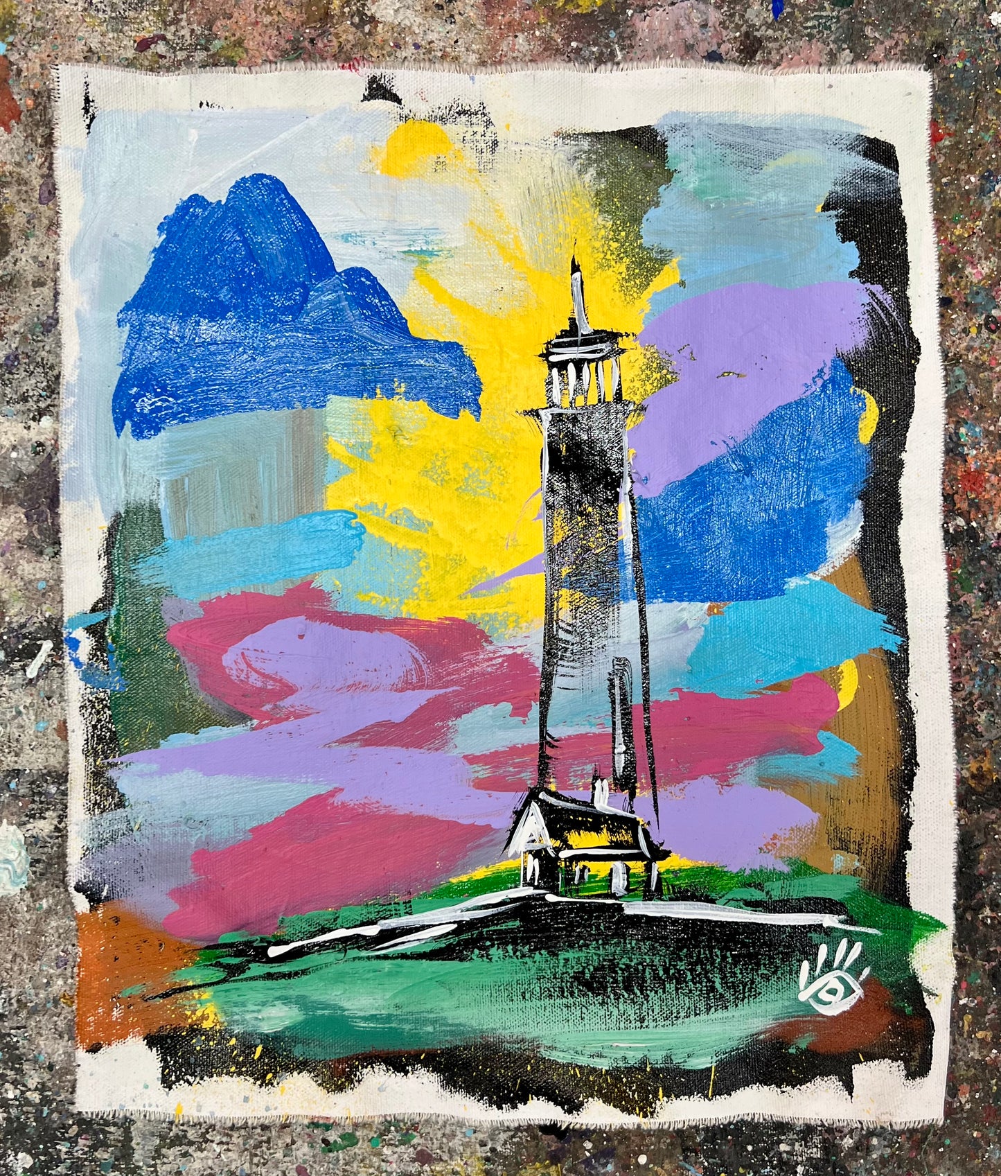 One Day at a Time / Lighthouse Sketch / January 2025