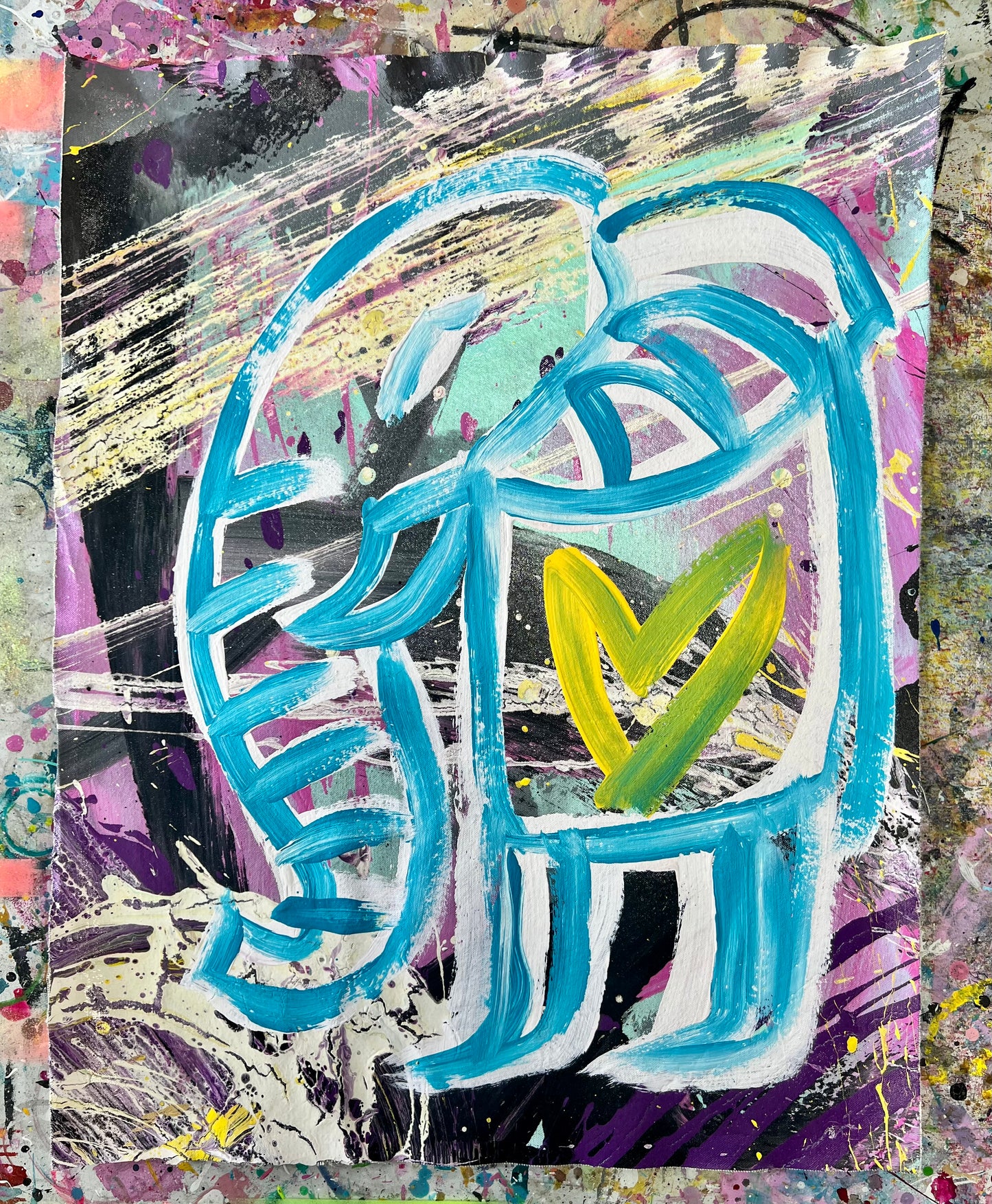 Amazing Things / Abstract Cave Elephant / April 2026