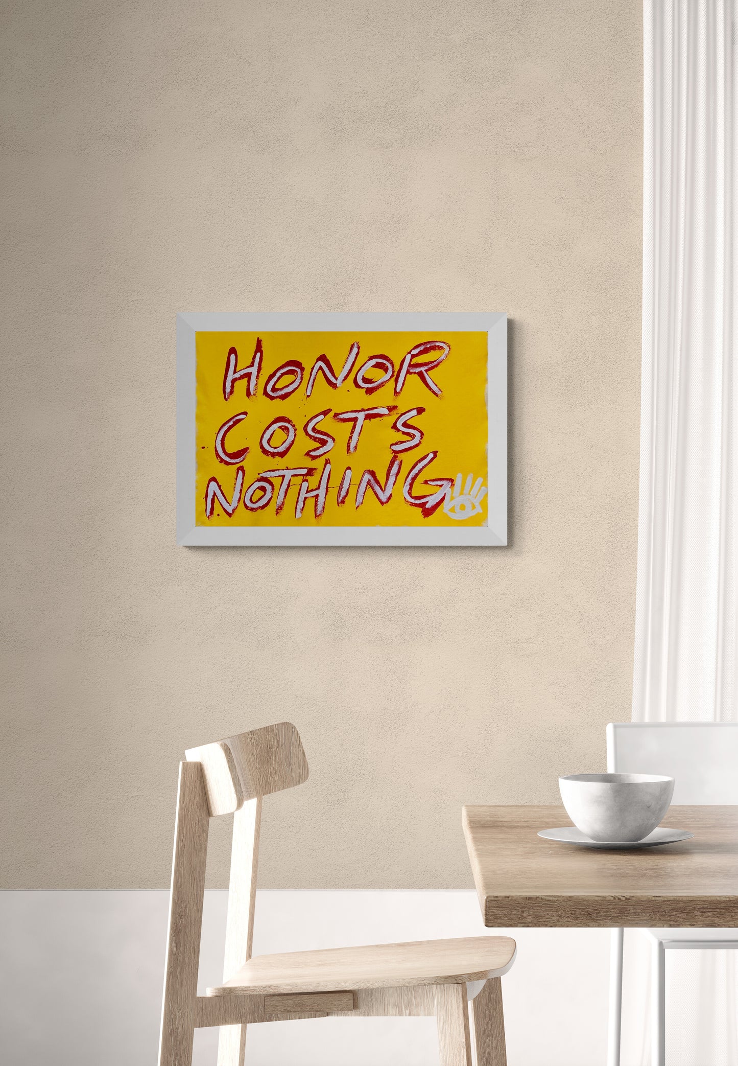 Honor Costs Nothing / Maroon & Yellow Mantra / Wednesday Refresh / August 2025