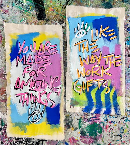 Amazing Things & Way the Work Gifts / Mantras / Sunday Collection