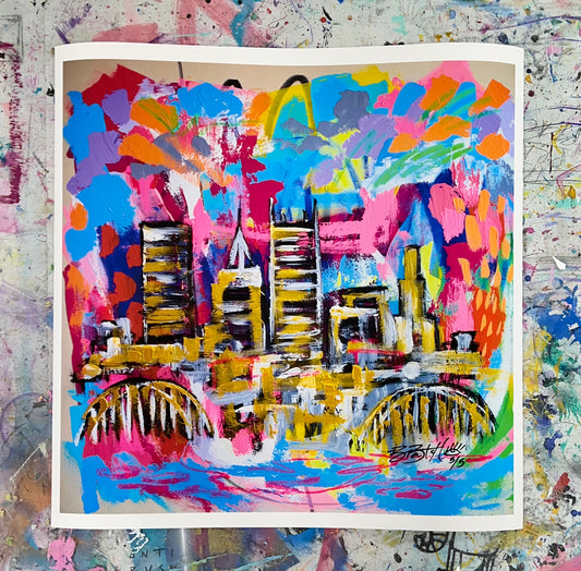 Limited Edition Print / (1 of 5) Beautiful and free / Skyline / September 2023