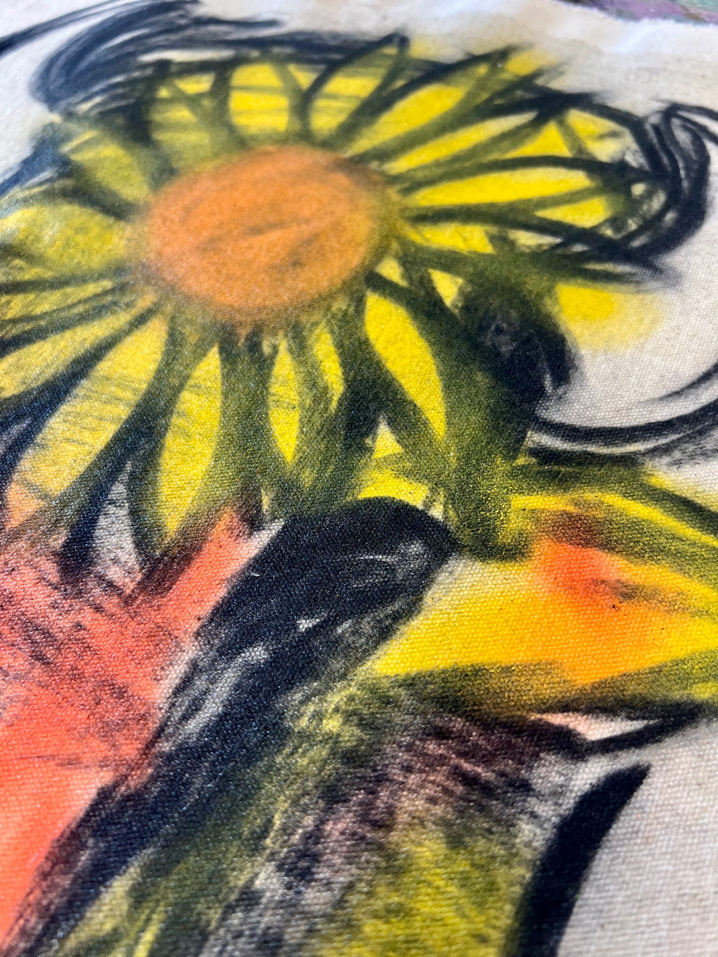 Home It Can Change / Sunflower Buffalo Sketch/ Fall 2024