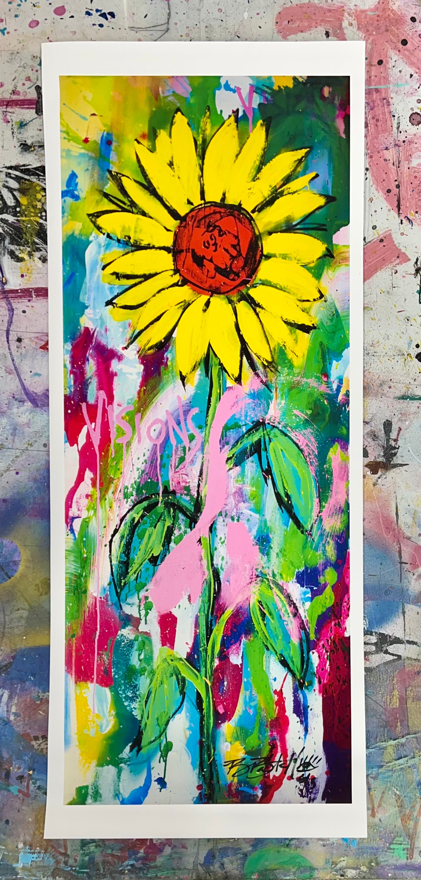 Limited Edition Print / (1 of 5) Don’t chase it, be it / Sunflower / September 2023