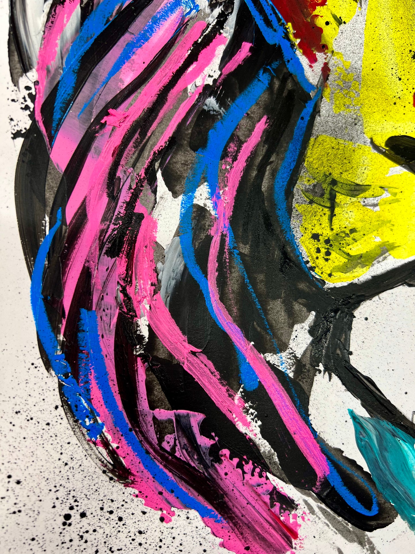 Amazing Things / Lion / Mixed-Media on Archival Paper / November 2023