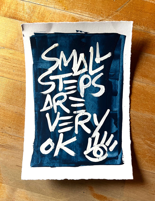 Small Steps / Ocean / Archival Paper Mantra / BOGO Originals / December 2025