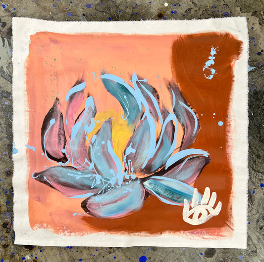 Allow / Watercolor Lotus 1 / Winter 2025