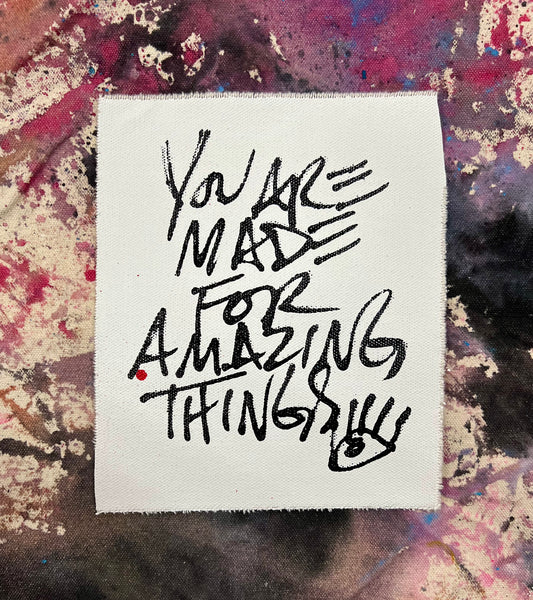 Amazing things / Black & white pocket art / January 2024