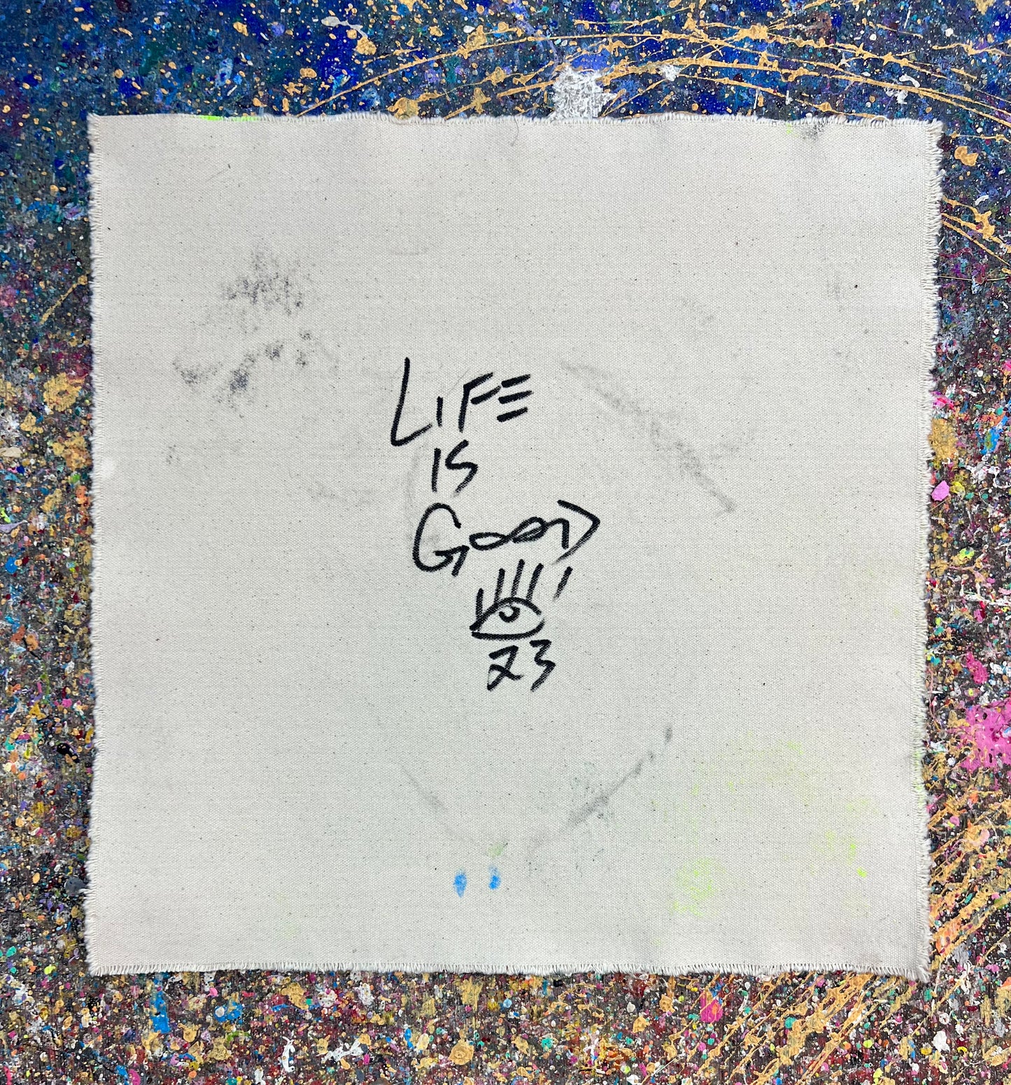 Life is good / strawberry sketch / September 2023
