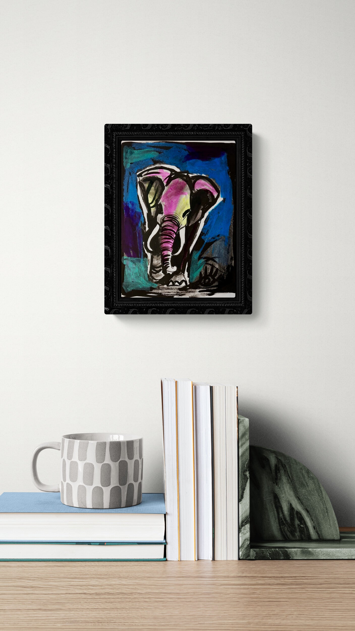 Midnight Elephant Sketch / Archival Paper / Sunday Collection / October 2025