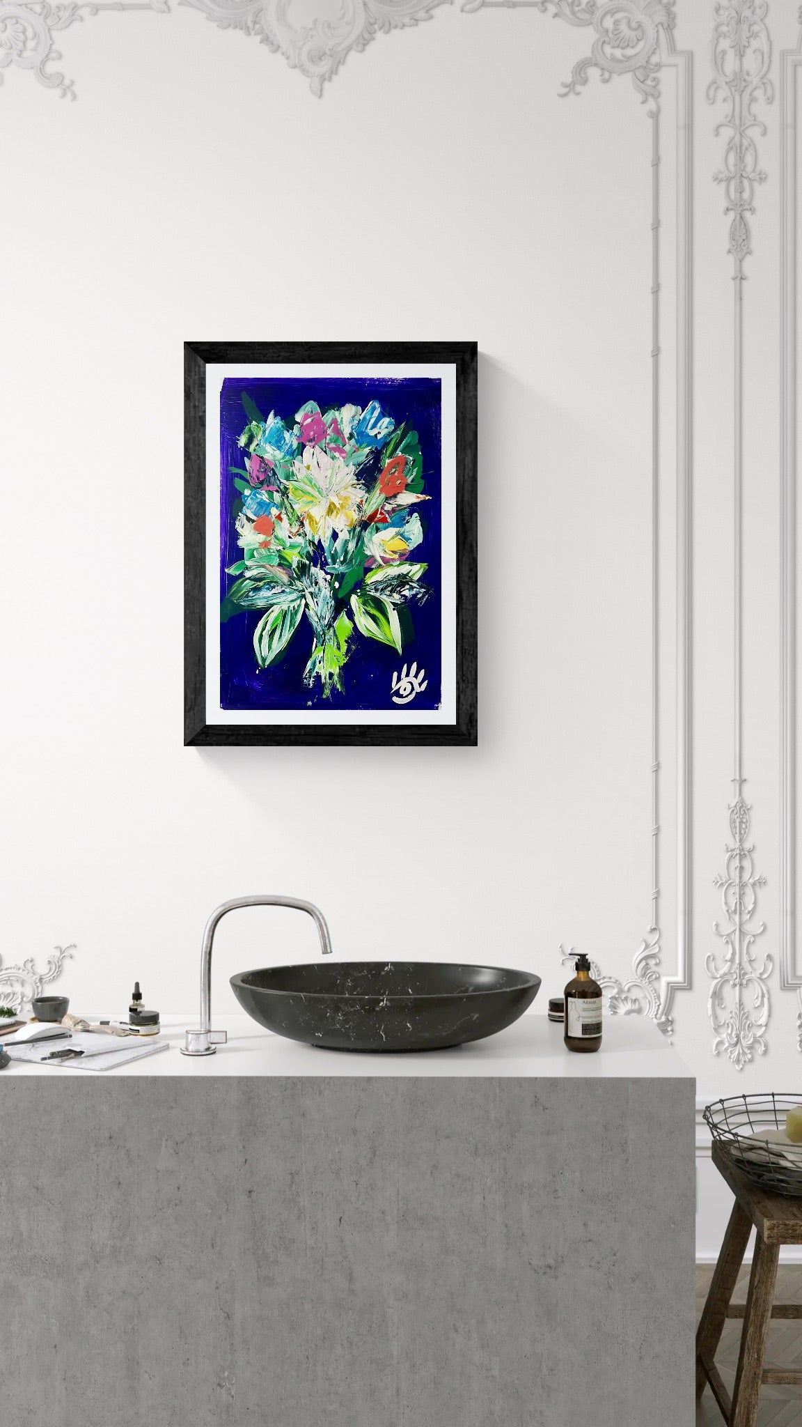 Courage to be Tender / Purple / Archival Paper Bouquet / Sunday Collection / January 2026