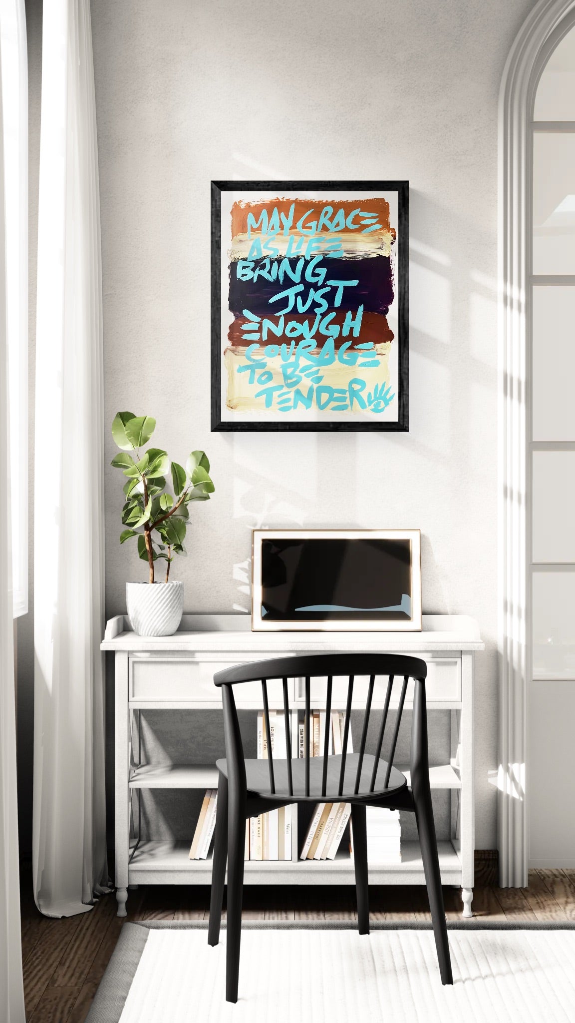 Courage to be Tender / Seashore / Archival Paper Mantra / Sunday Collection / January 2026