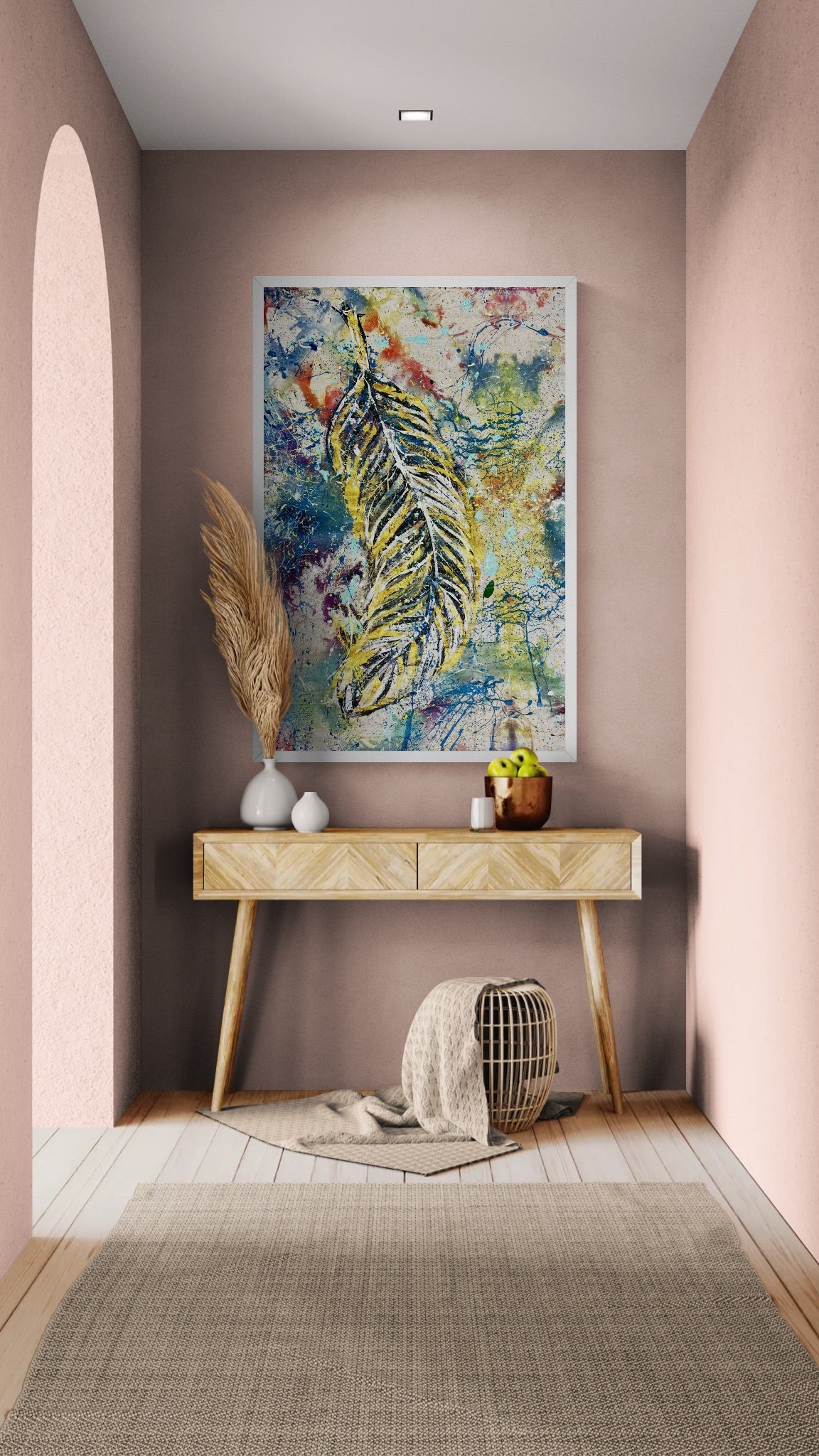 Being Alive / Colorwash Feather / Sunday Collection / February 2026