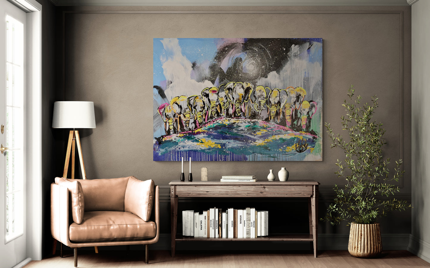 Stand Still in Presence / Elephant Herd / Wednesday Refresh / August 2025