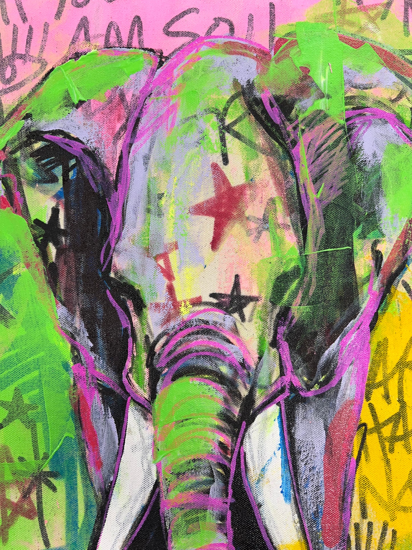 Honestly So Happy / Elephant Mantra Sketch / September 2024